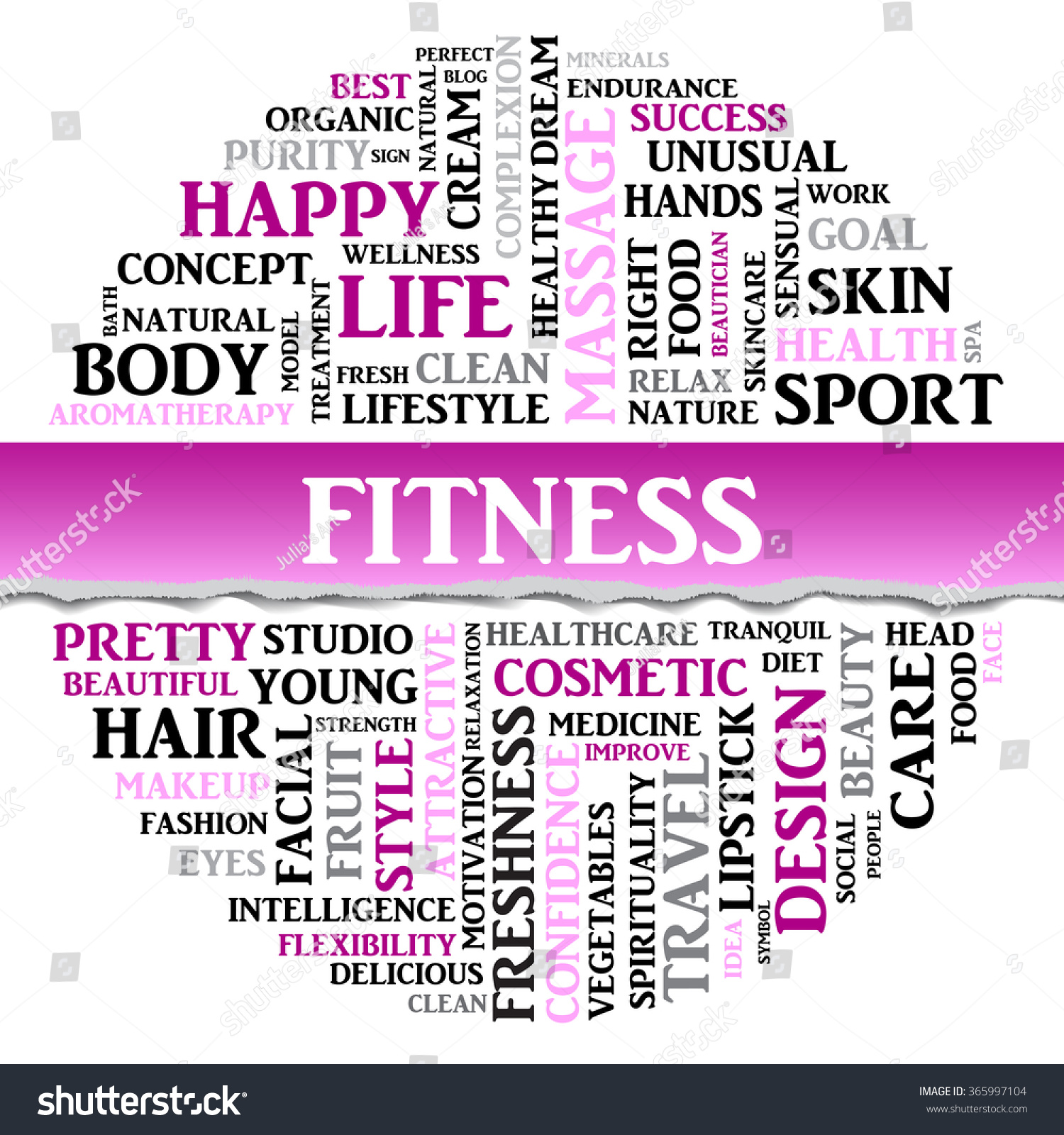 vector-fitness-concept-related-words-tag-stock-vector-royalty-free-365997104