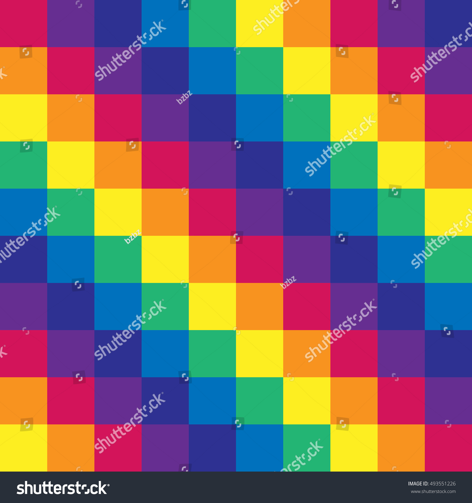 Vector Gay Flag Gay Pride Flag Stock Vector Royalty Free 493551226