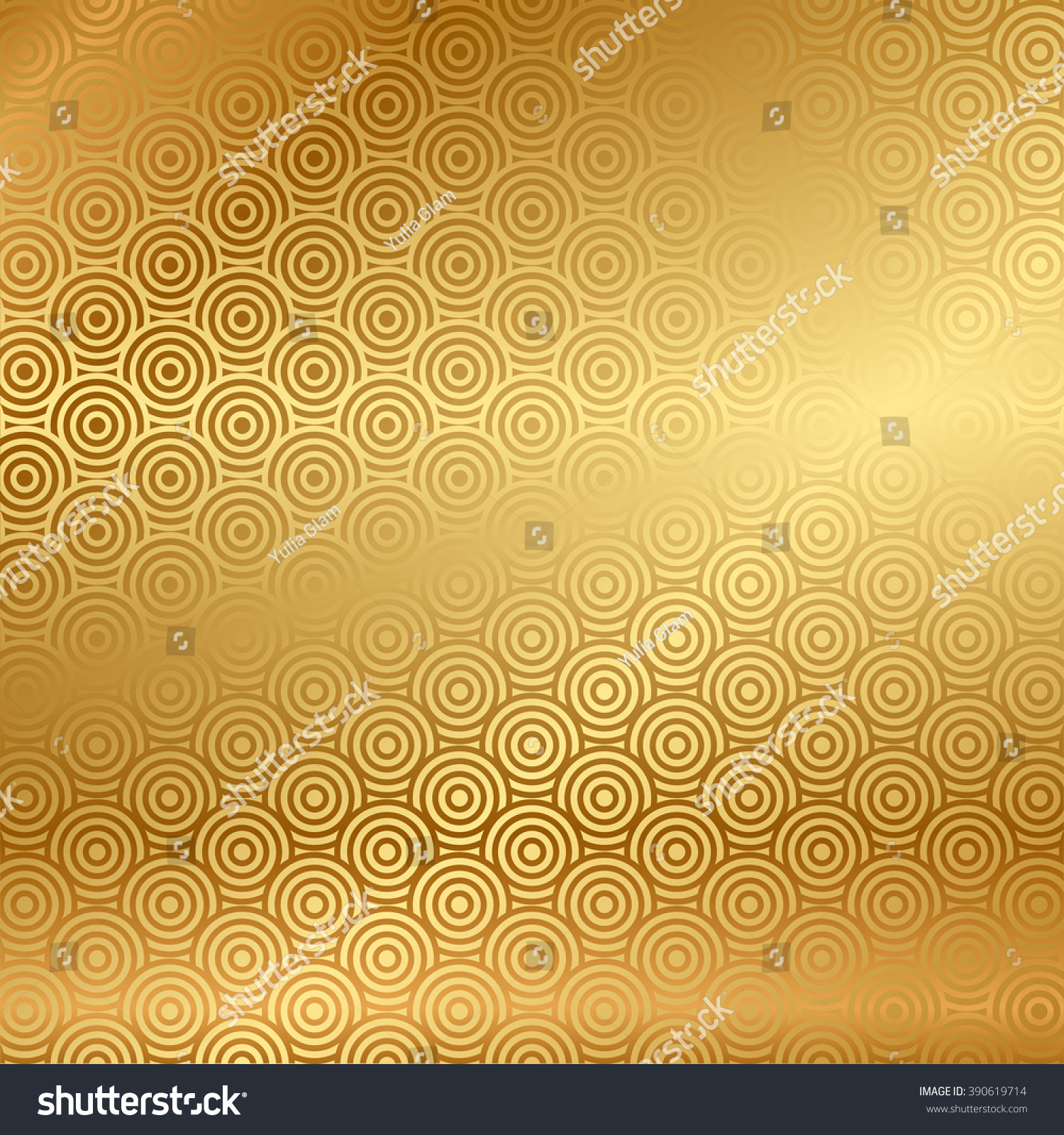 Vector Gold Background With Pattern - 390619714 : Shutterstock