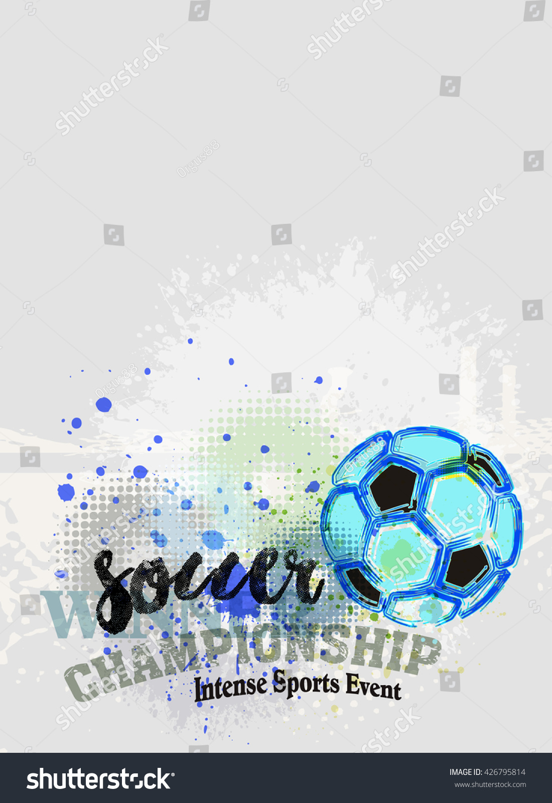 vector grunge soccer background soccer poster stock vector royalty free 426795814 https www shutterstock com image vector vector grunge soccer background poster banner 426795814