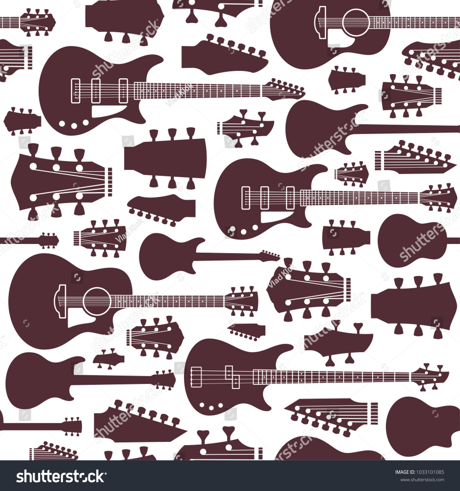 Retro Styled Guitar Shop Logo Template Stock Vector (Royalty Free)  339360905 | Shutterstock
