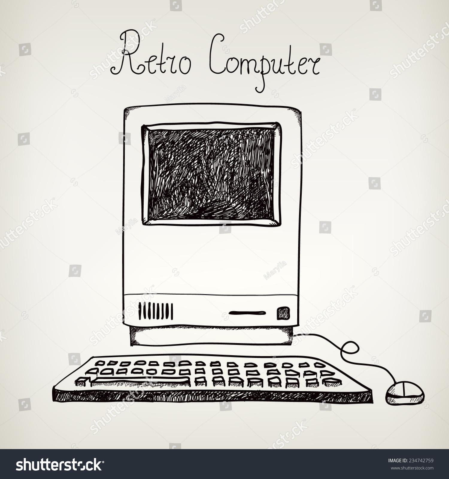 apple retro computer