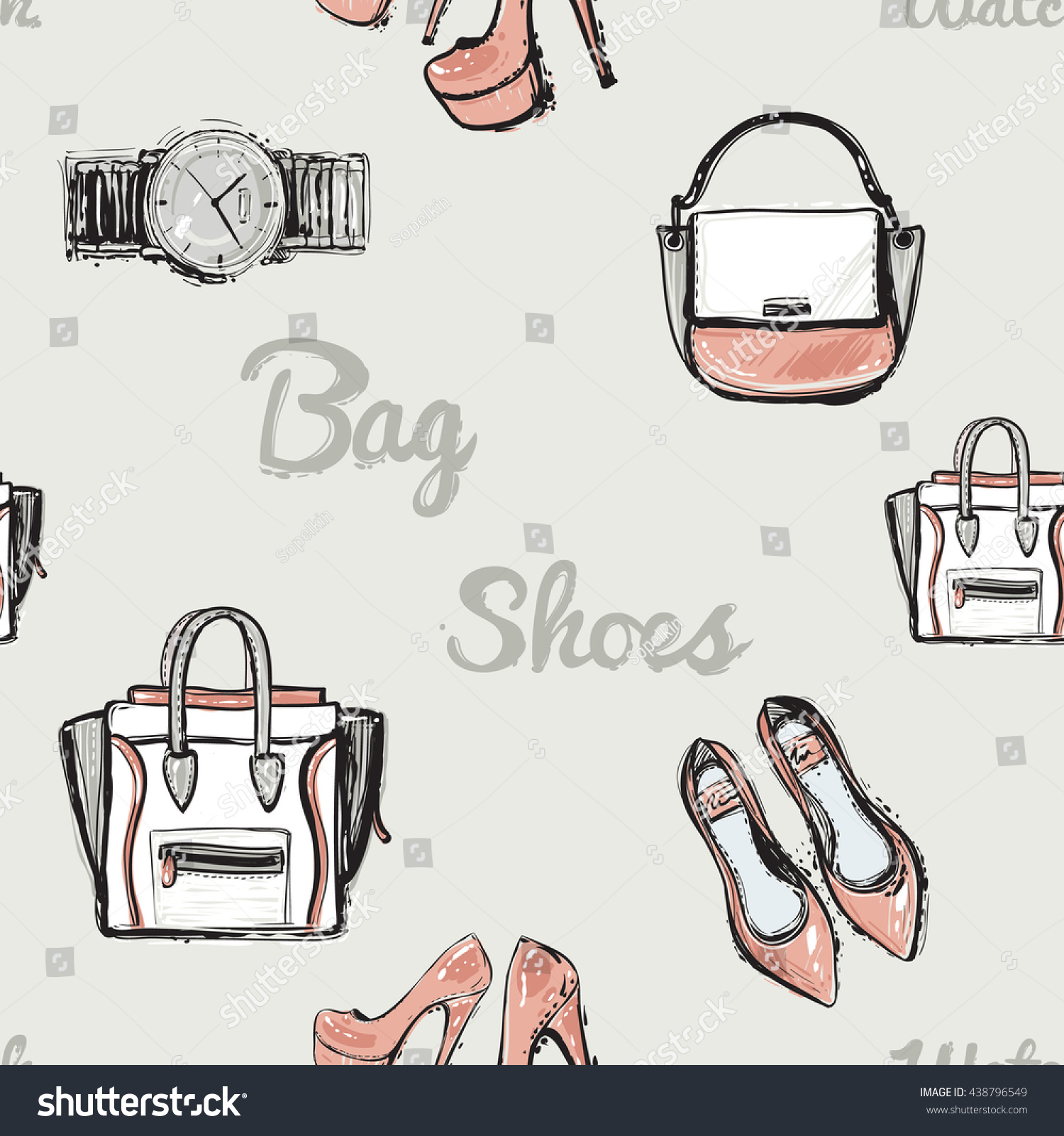 nude shoes and bags