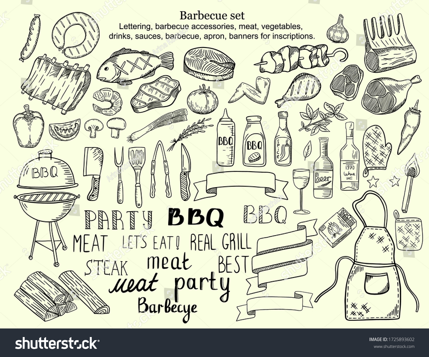 130,338 Grill elements Images, Stock Photos & Vectors | Shutterstock