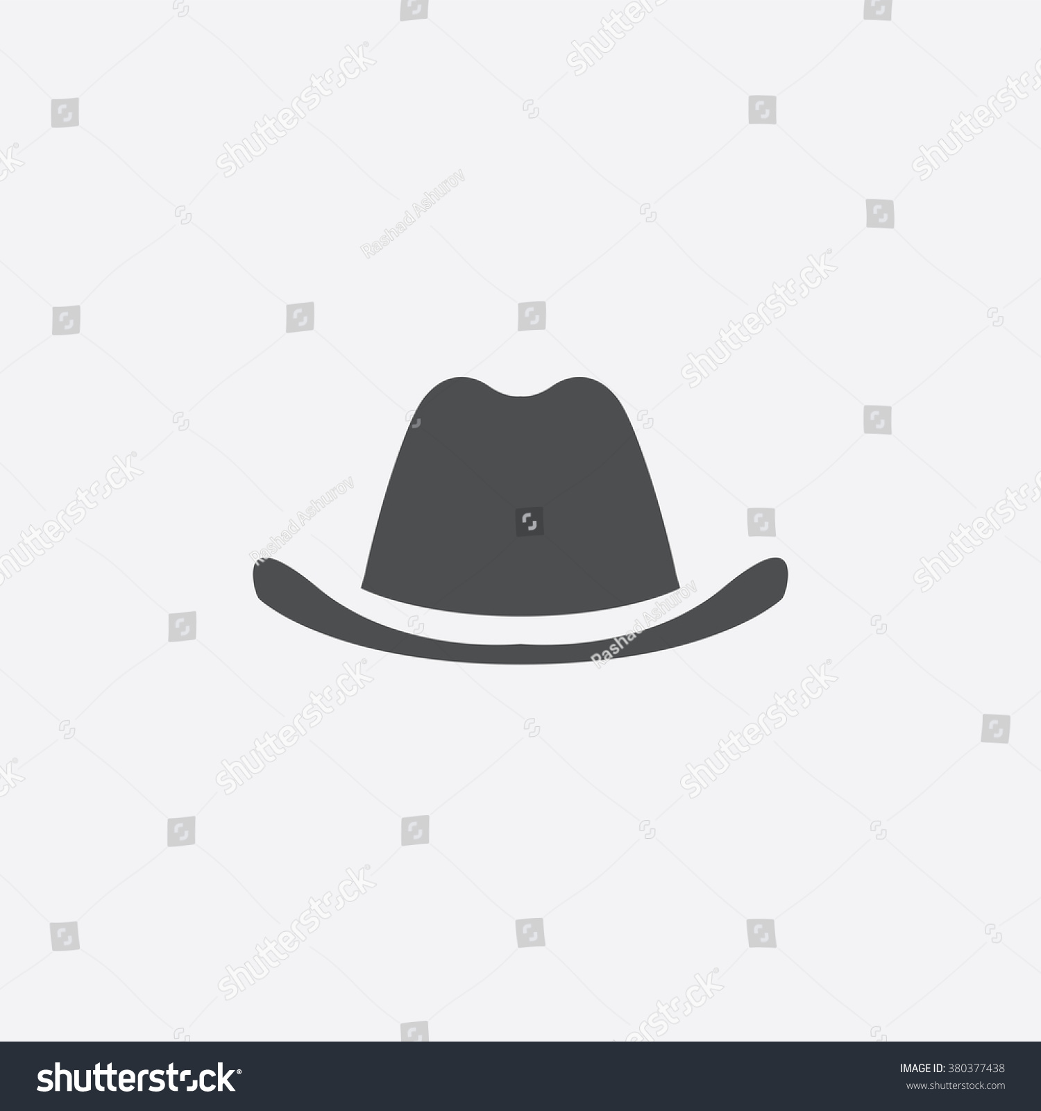 Vector Hat Icon - 380377438 : Shutterstock