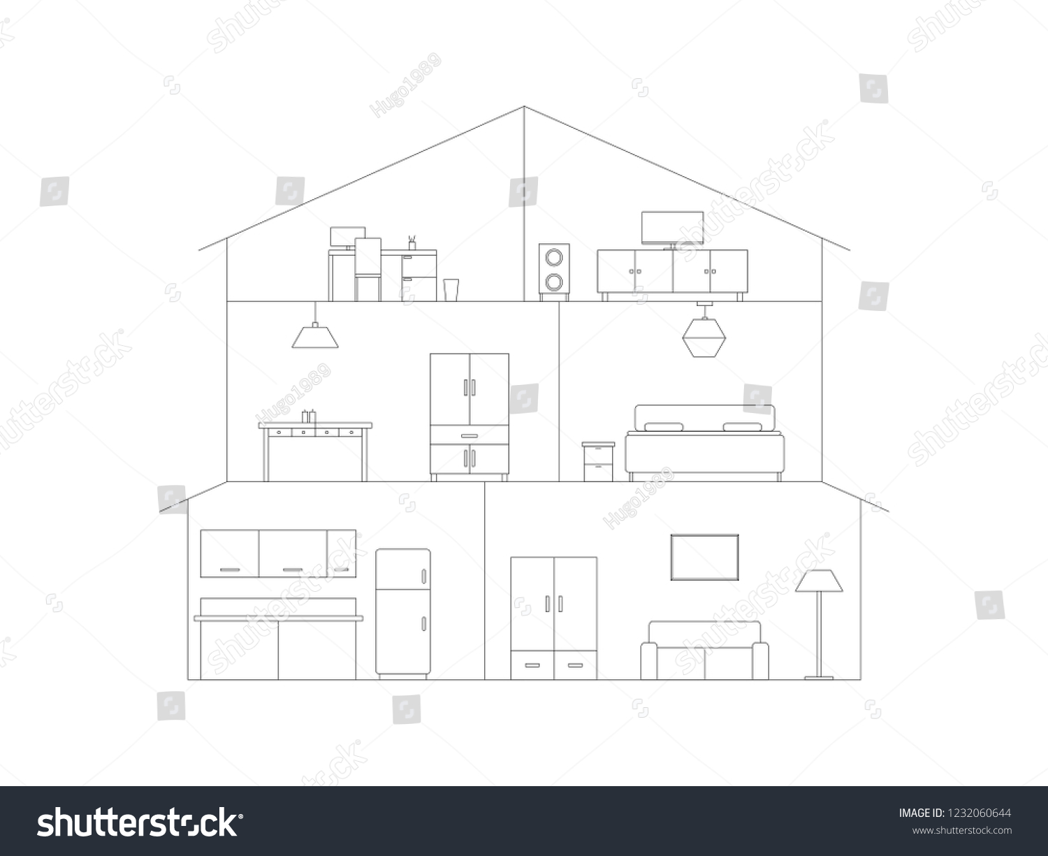 9,096 Cross sectional drawing Images, Stock Photos & Vectors | Shutterstock