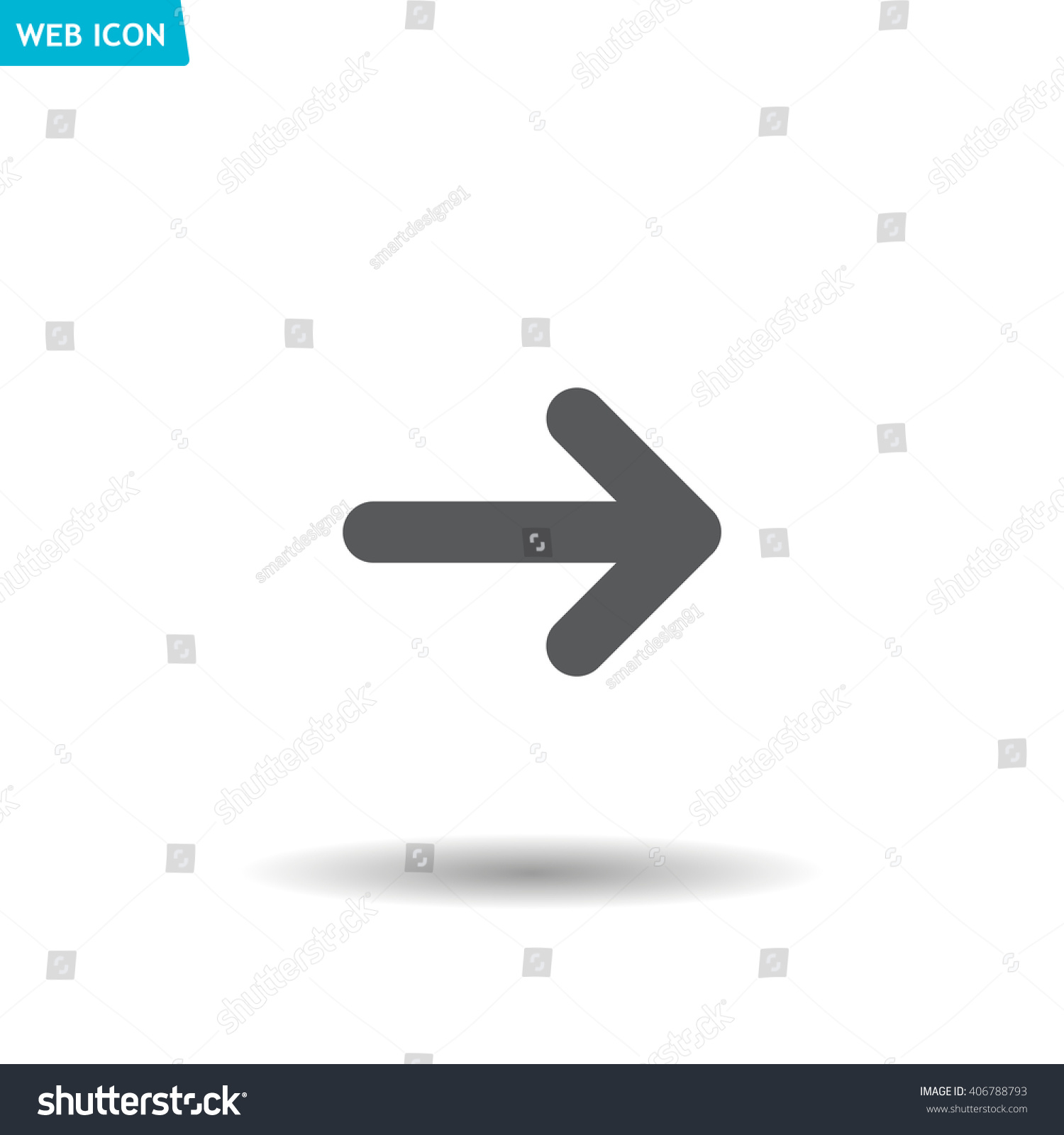 Vector Icon Arrow - 406788793 : Shutterstock