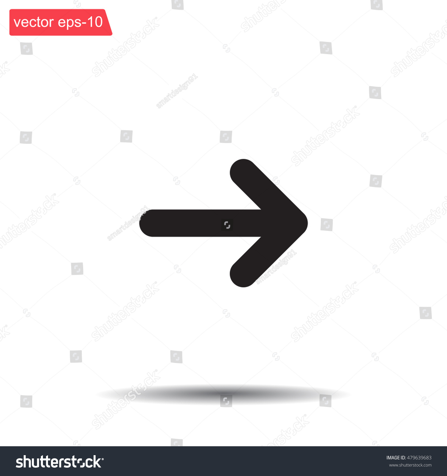 Vector Icon Arrow - 479639683 : Shutterstock