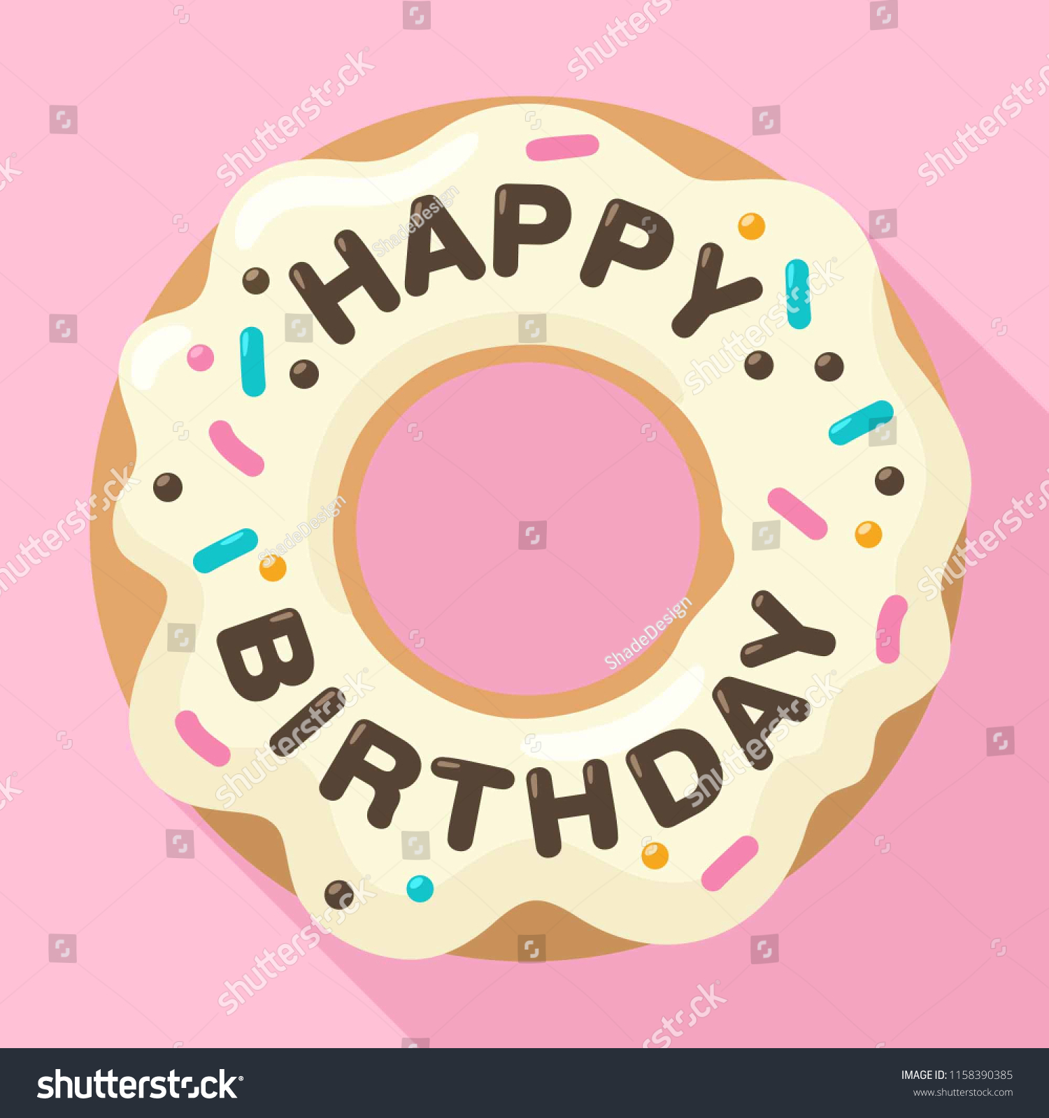 58004 Donuts Birthday Images Stock Photos And Vectors Shutterstock