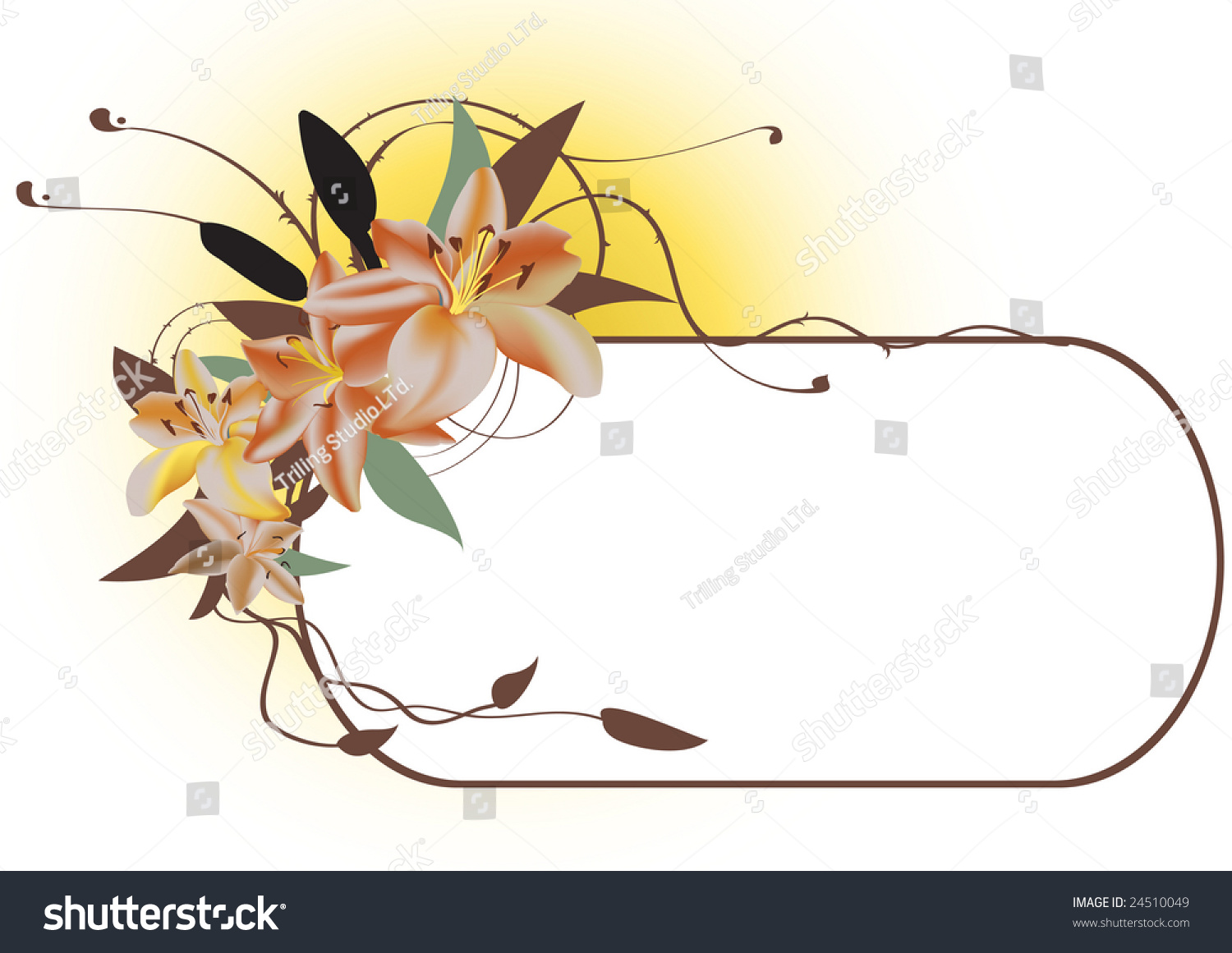 vector-illustraition-elegant-floral-frame-stock-vector-royalty-free