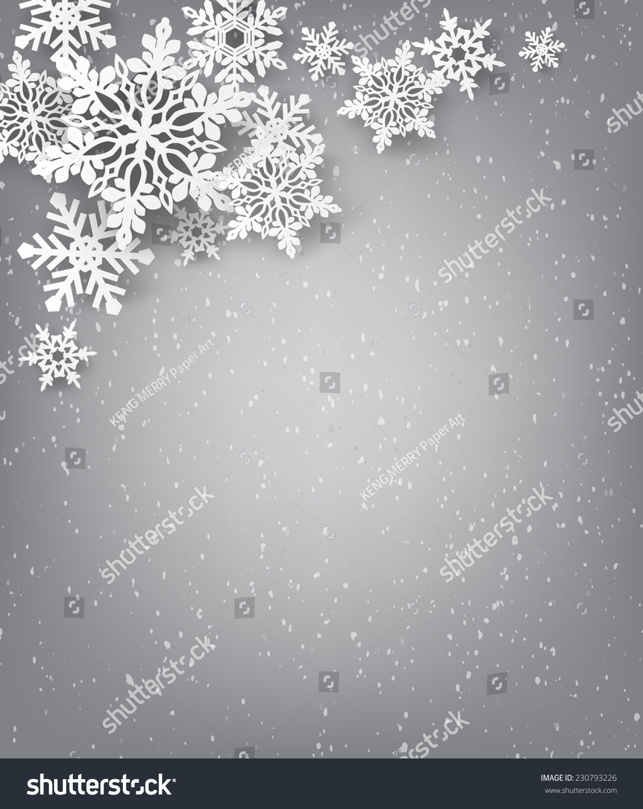 Vector Illustration Abstract Christmas Background - 230793226 ...