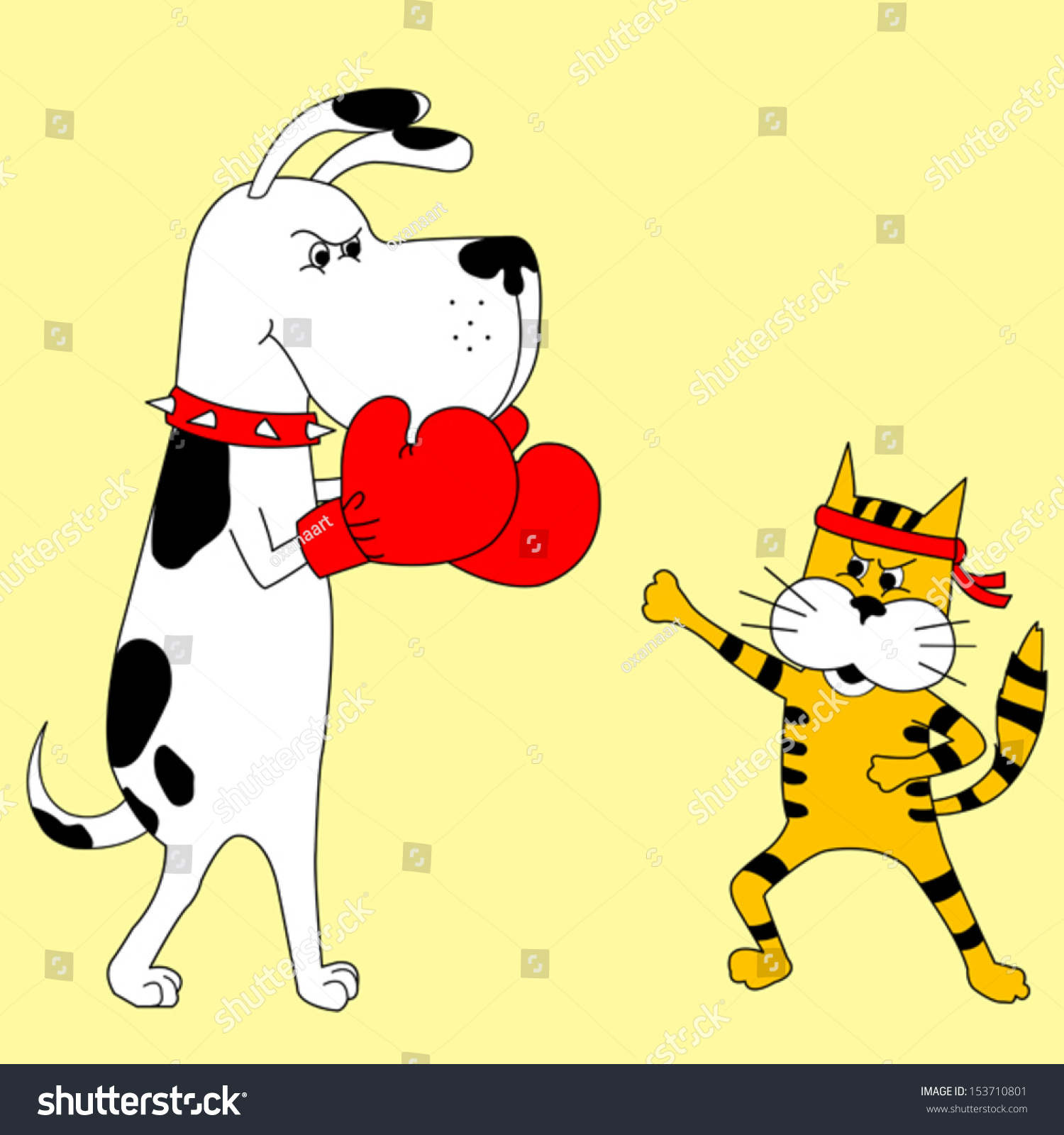 cartoon cat and cartoon dog toys