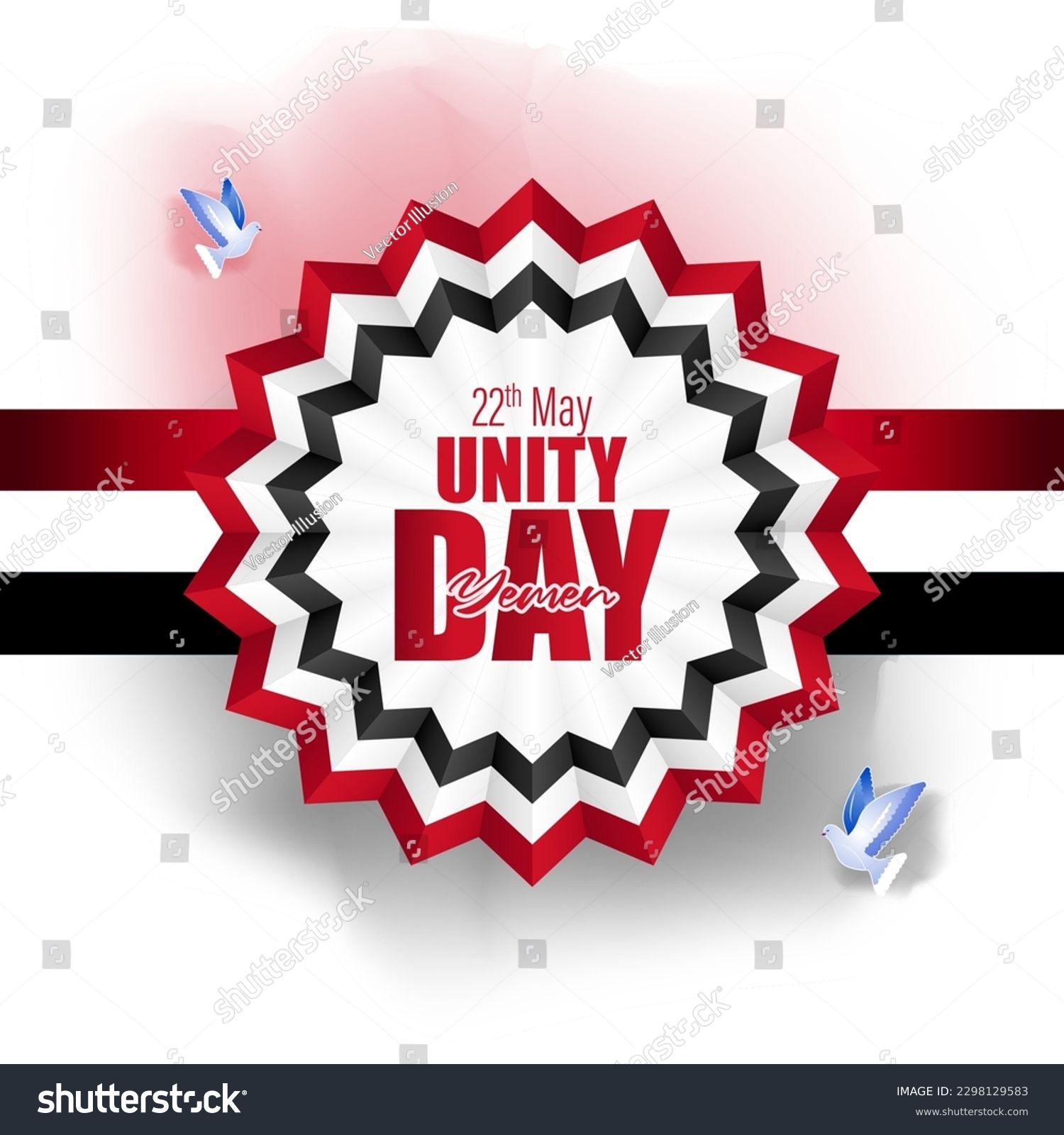 SVG of Vector illustration for Happy Unity Day Yemen social media story feed set mockup template svg