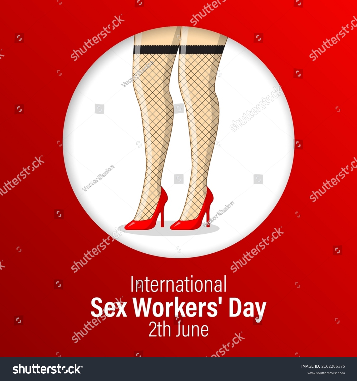 Vector Illustration International Sex Workers Day Stock Vector Royalty