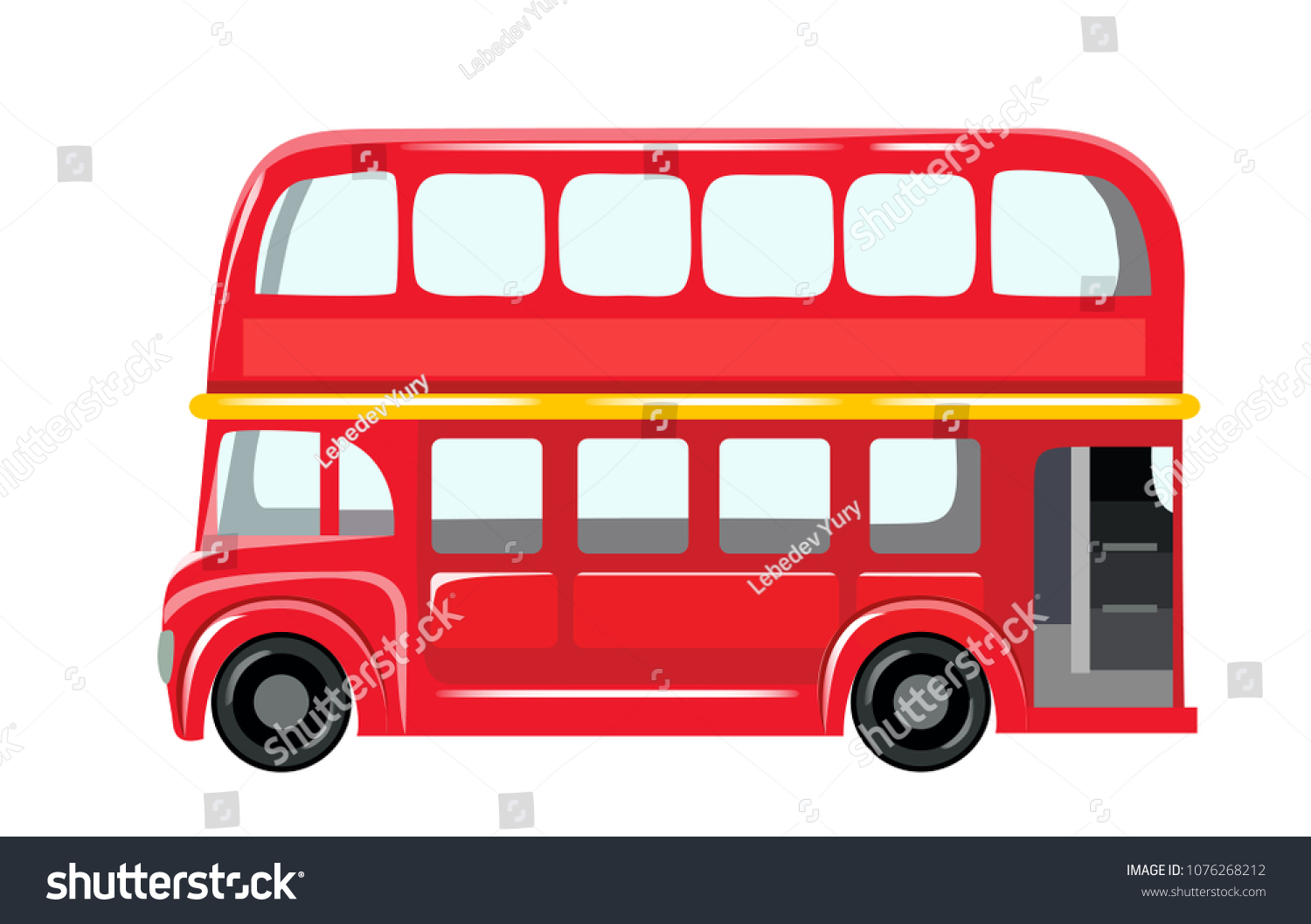 Red bus cartoon Images, Stock Photos & Vectors | Shutterstock