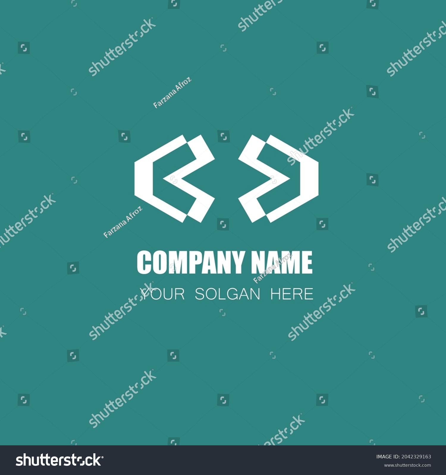 Vector Illustration Logo Design Software Engineer Stock Vector (Royalty ...