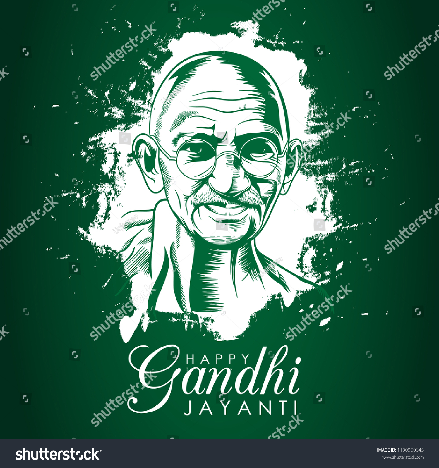 Poster Mahatma Gandhi For Gandhi Jayanti Vector Image My Xxx Hot Girl 1958