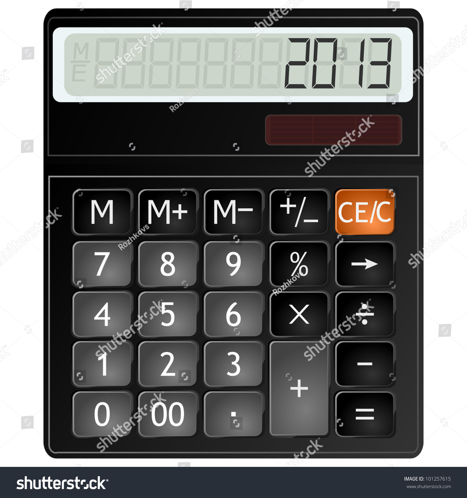 Vector Illustration Of A Calculator - 101257615 : Shutterstock