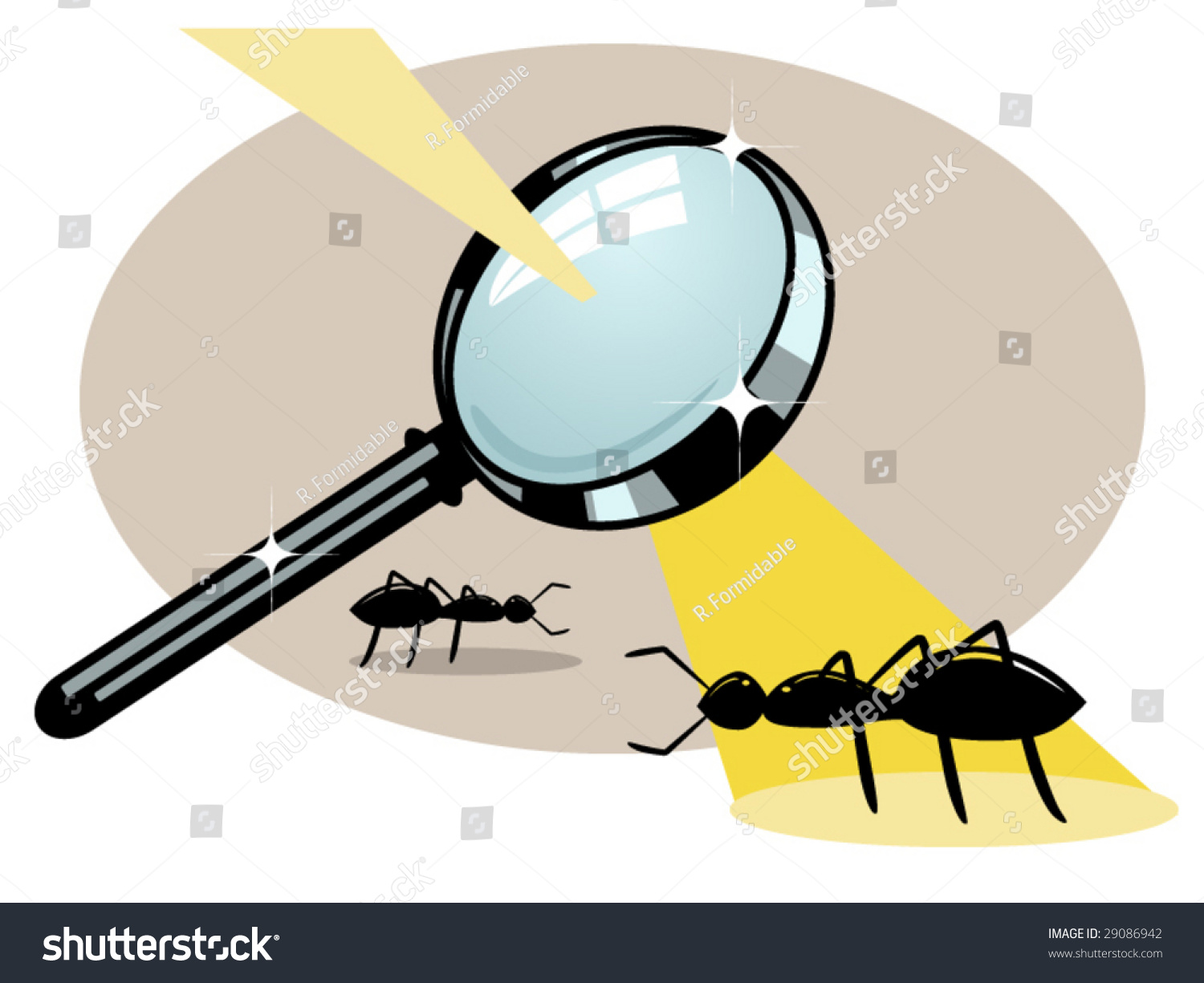 Image result for frying an ant with magnifying glass