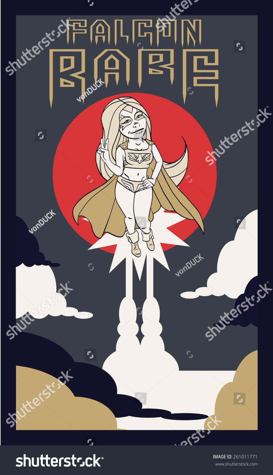 superhero poster template