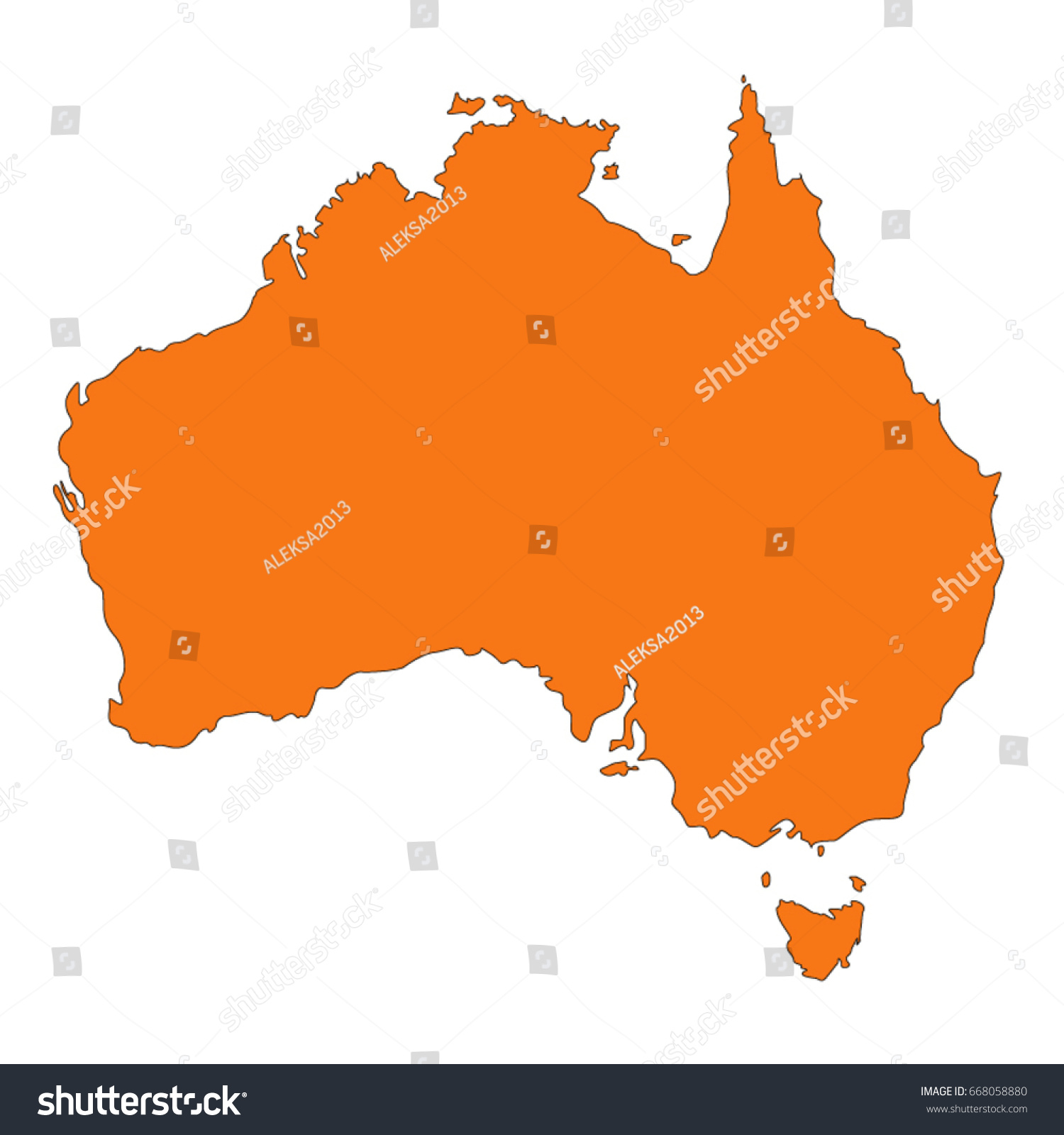 vector-illustration-australian-map