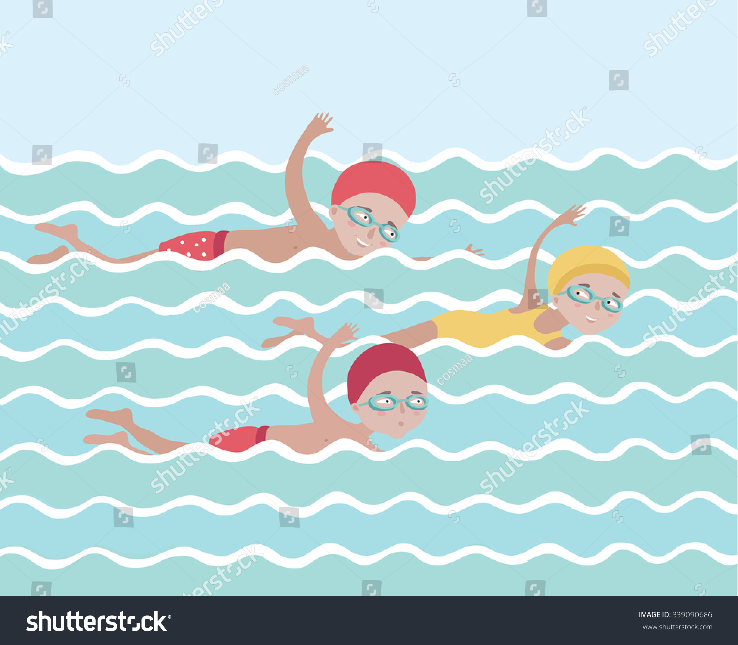 539 Lap swimming Stock Illustrations, Images & Vectors | Shutterstock