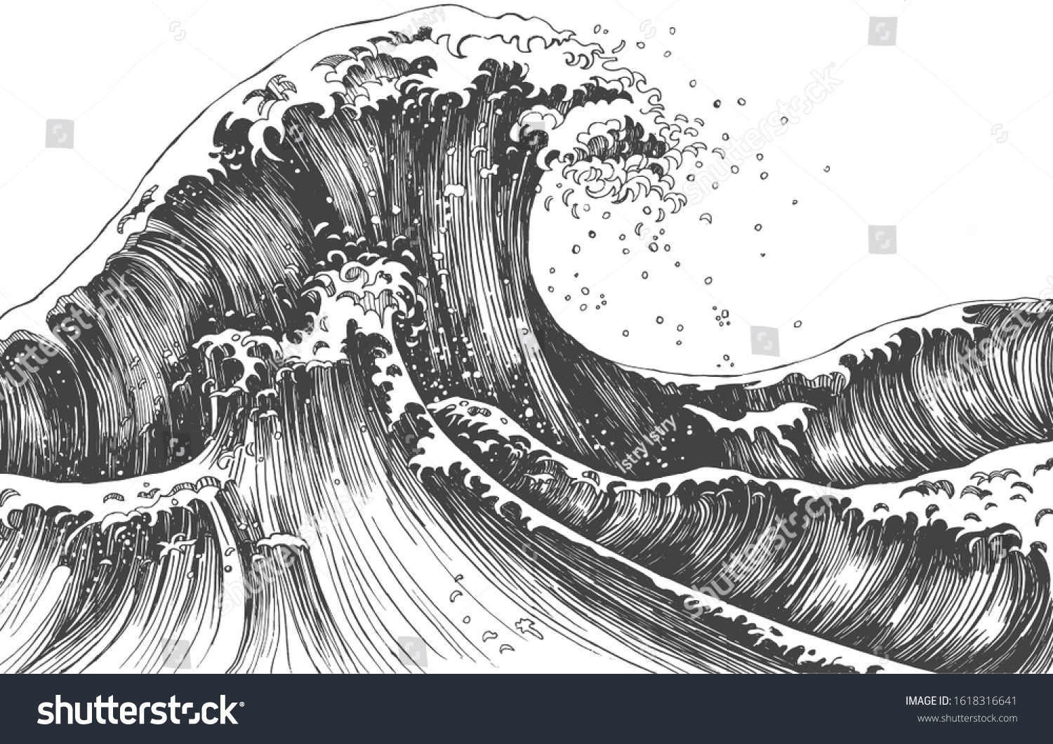 12286 Sea Storm Drawing Images Stock Photos And Vectors Shutterstock