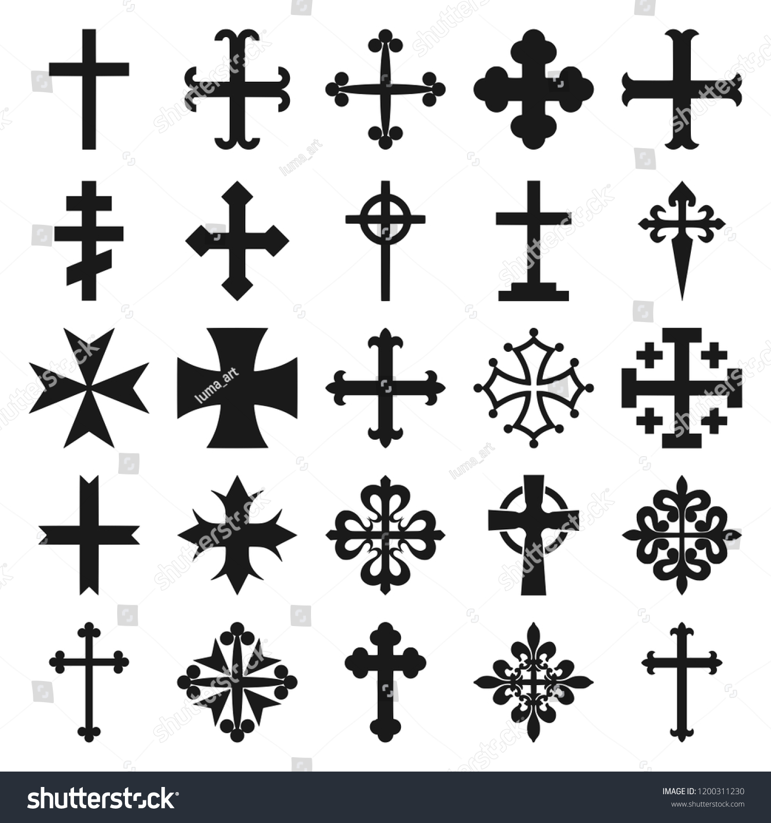 63,688 Catholic cross Stock Vectors, Images & Vector Art | Shutterstock