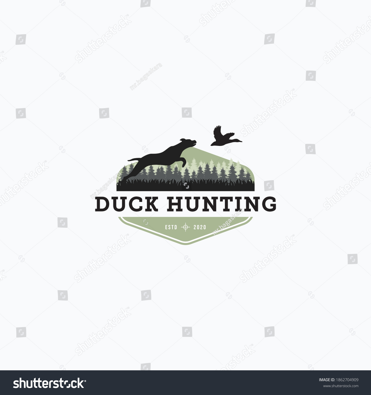 8568 Hunting Dog Logo Images Stock Photos And Vectors Shutterstock