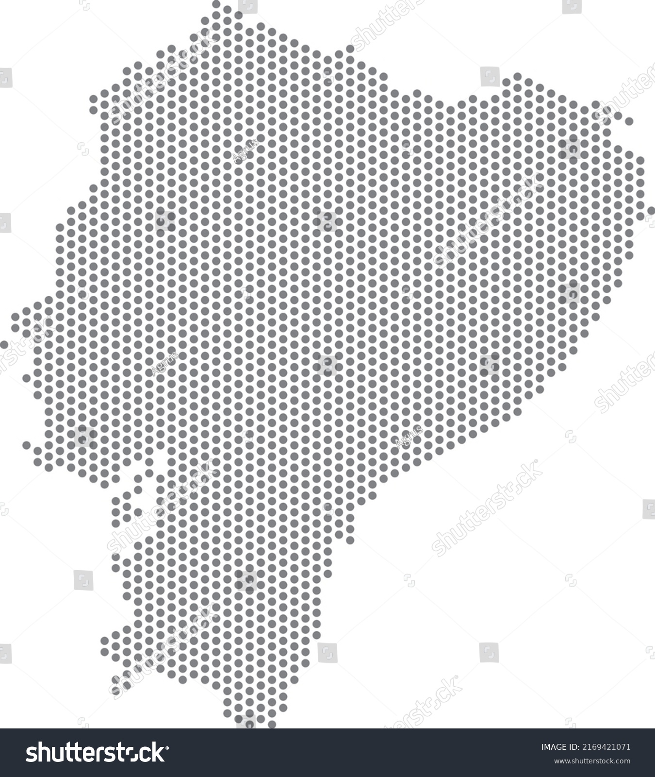Vector Illustration Dotted Map Ecuador Stock Vector Royalty Free Vector Illustration Dotted Map Ecuador Stock Vector Royalty Free