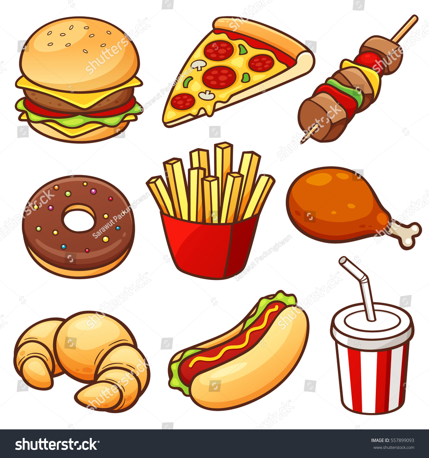 9,655 Junk food clip art Images, Stock Photos & Vectors | Shutterstock