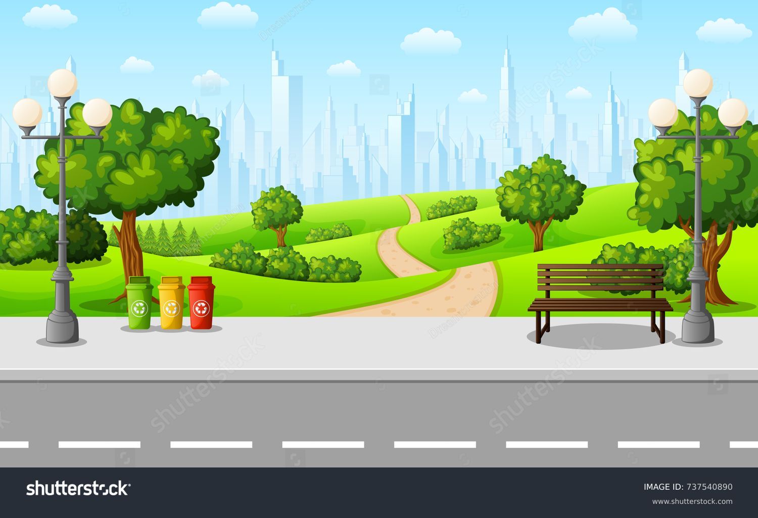 159,586 Road Cartoon Background Images, Stock Photos & Vectors 