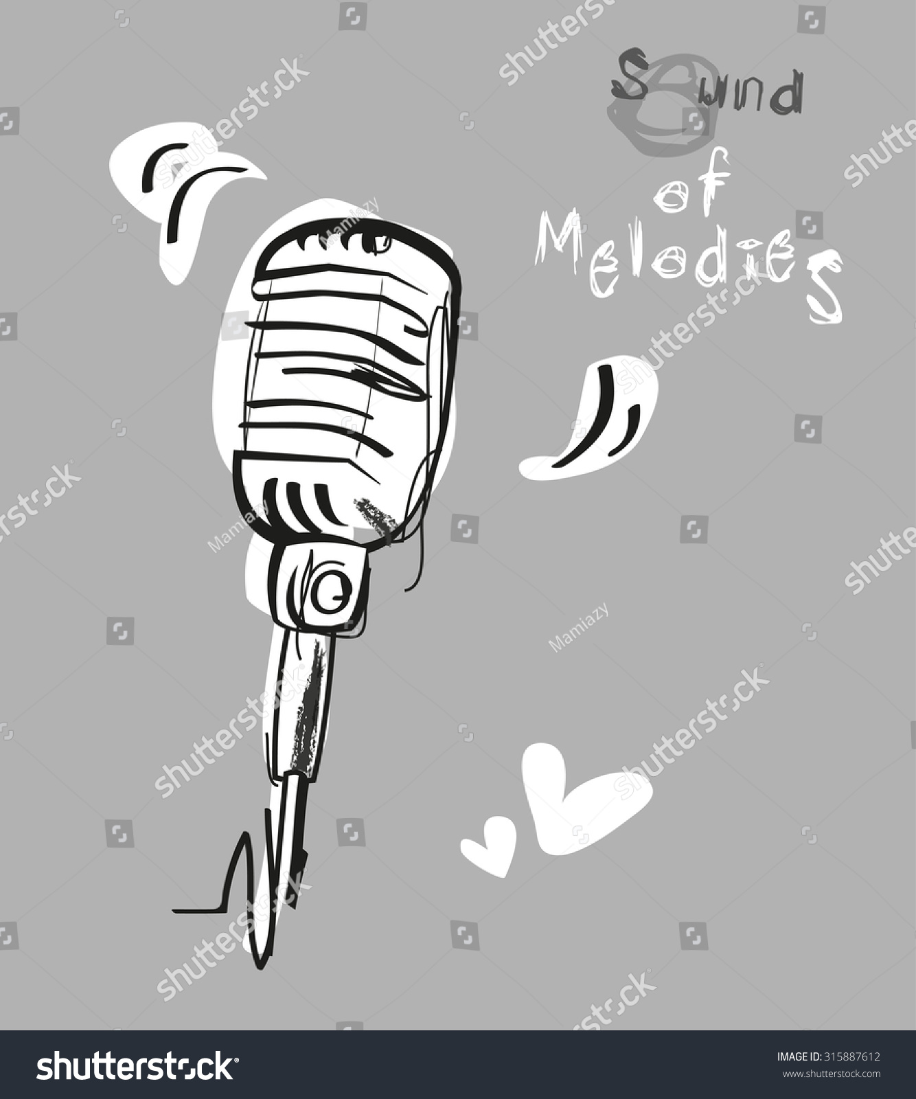 11,721 Sketch microphone Stock Illustrations, Images & Vectors