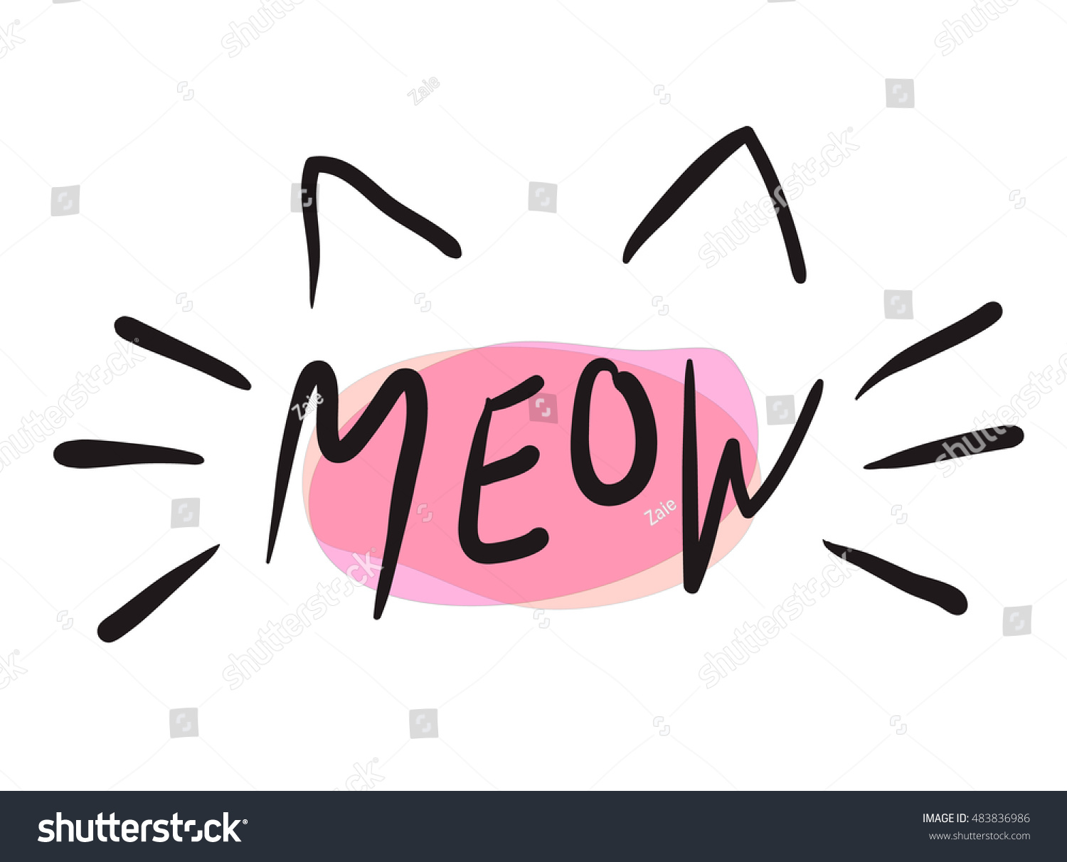 Prolog: Vermisst in Boston - Seite 5 Stock-vector-vector-illustration-of-kitten-calligraphy-sign-for-print-cute-cat-poster-with-lettering-mustache-483836986