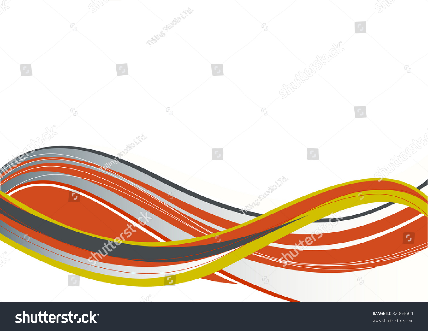 Vector Illustration Of Modern, Abstract Background. - 32064664 ...