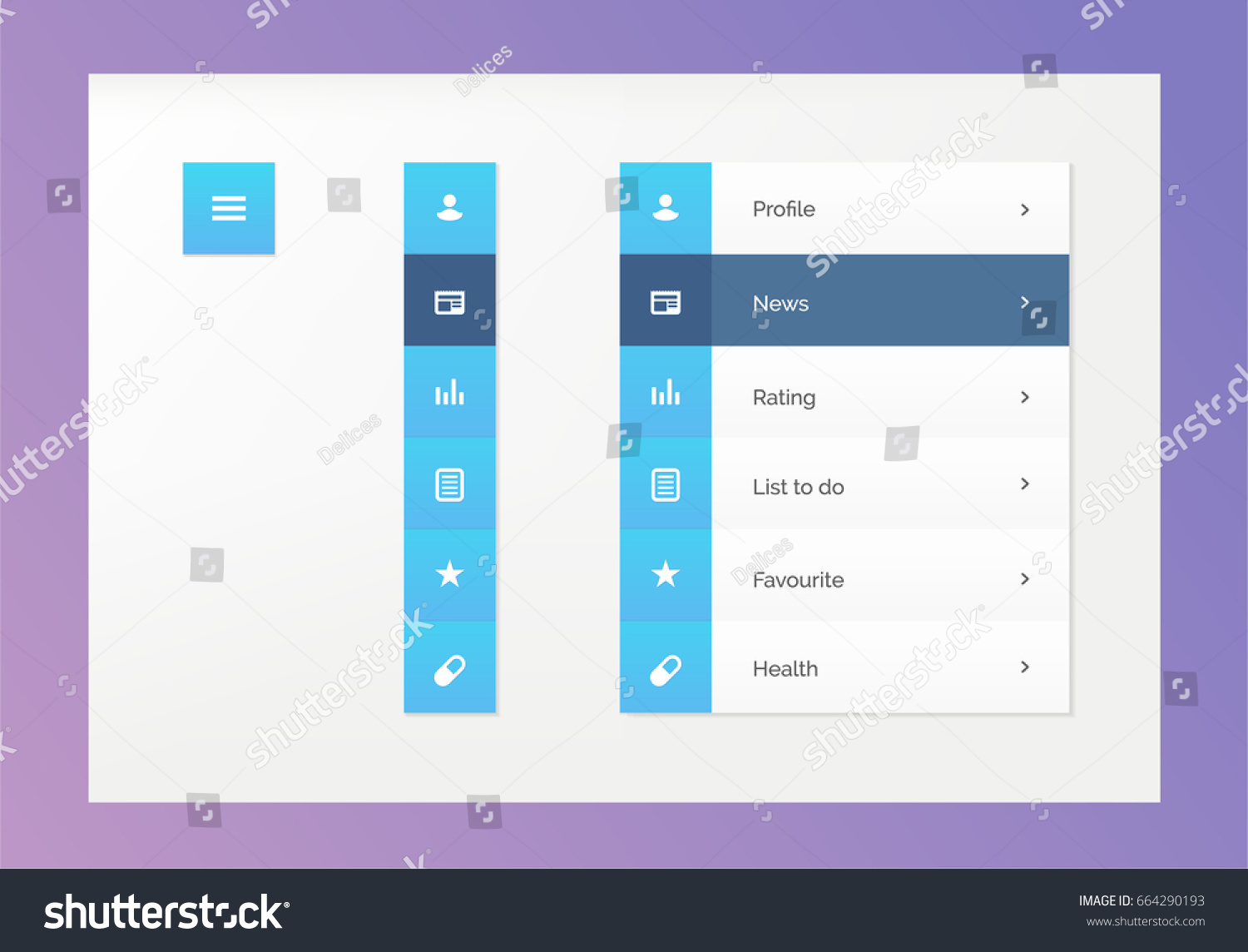 4,161 Website vertical menu Images, Stock Photos & Vectors | Shutterstock
