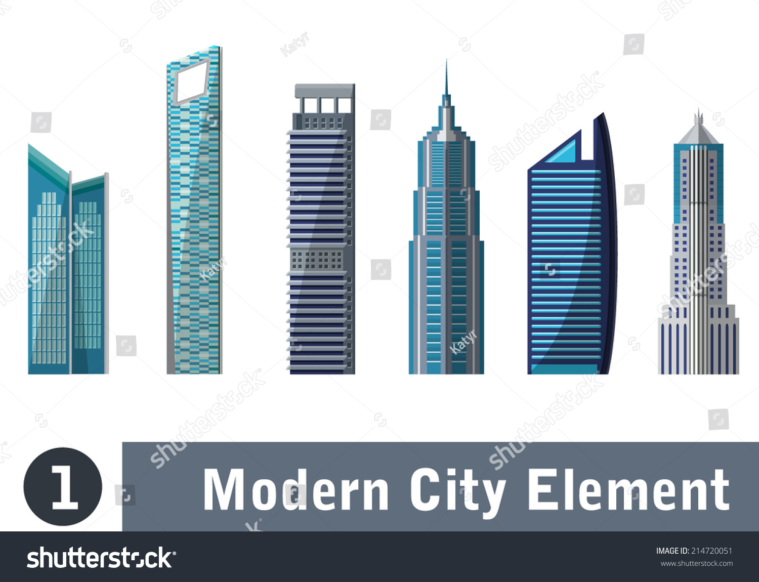 Vector Illustration Skyscraper Design Website Background Stock Vector Royalty Free