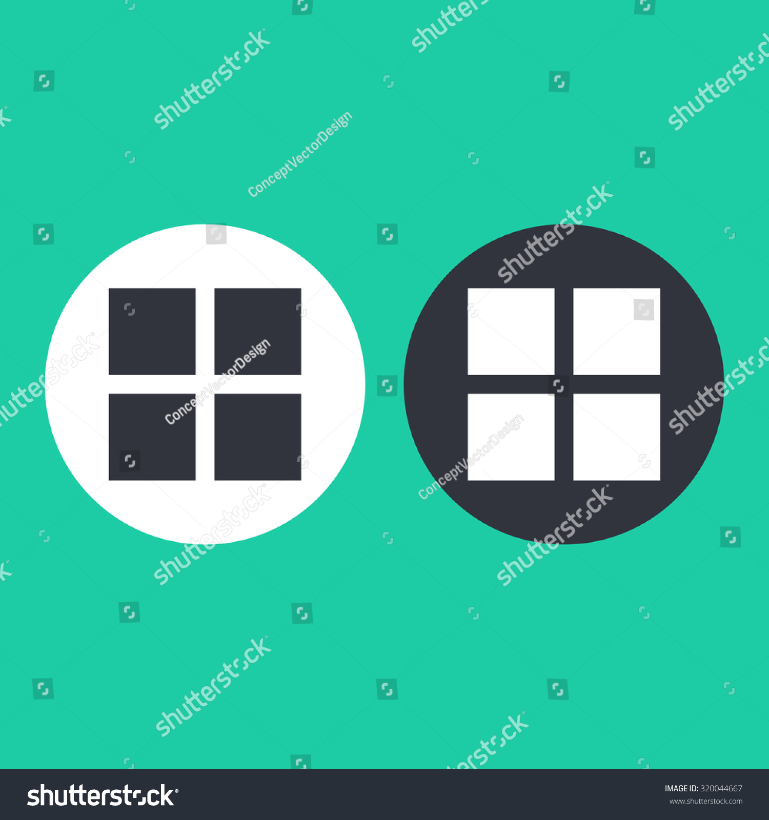 Vector Illustration Solid Table Sort Icon Stock Vector (Royalty Free