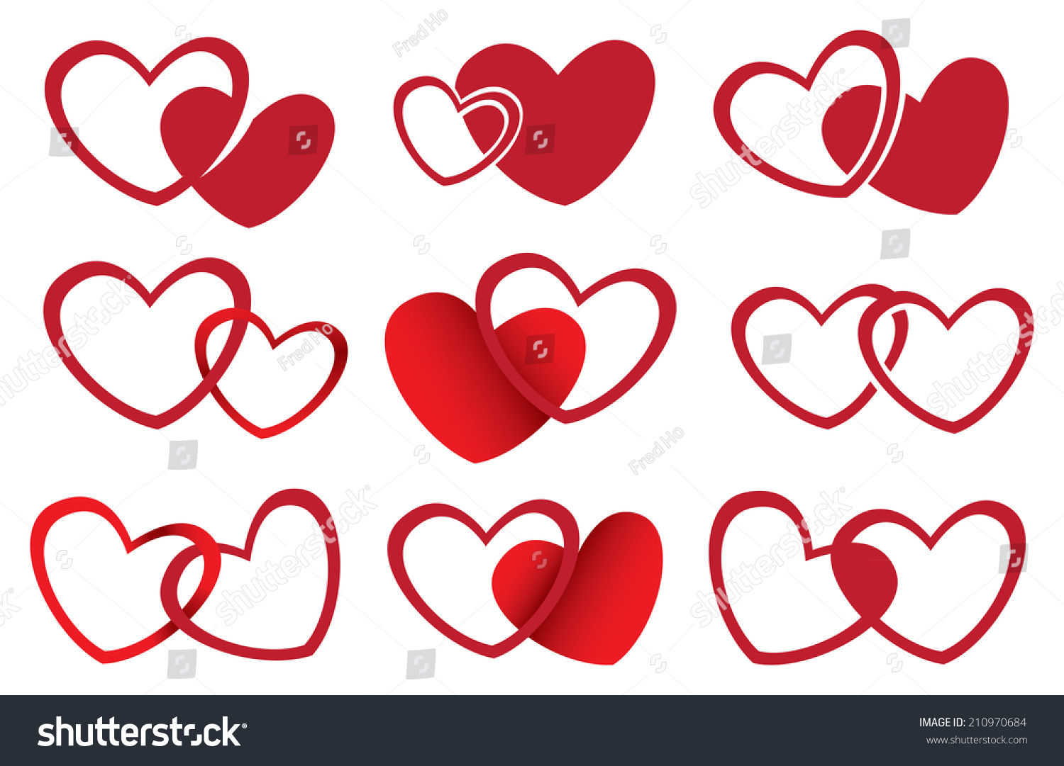 SVG of Vector illustration of symbolic heart shape design for love theme svg