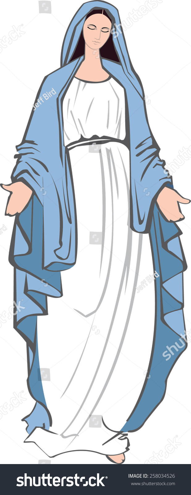blessed mother clipart free - photo #10