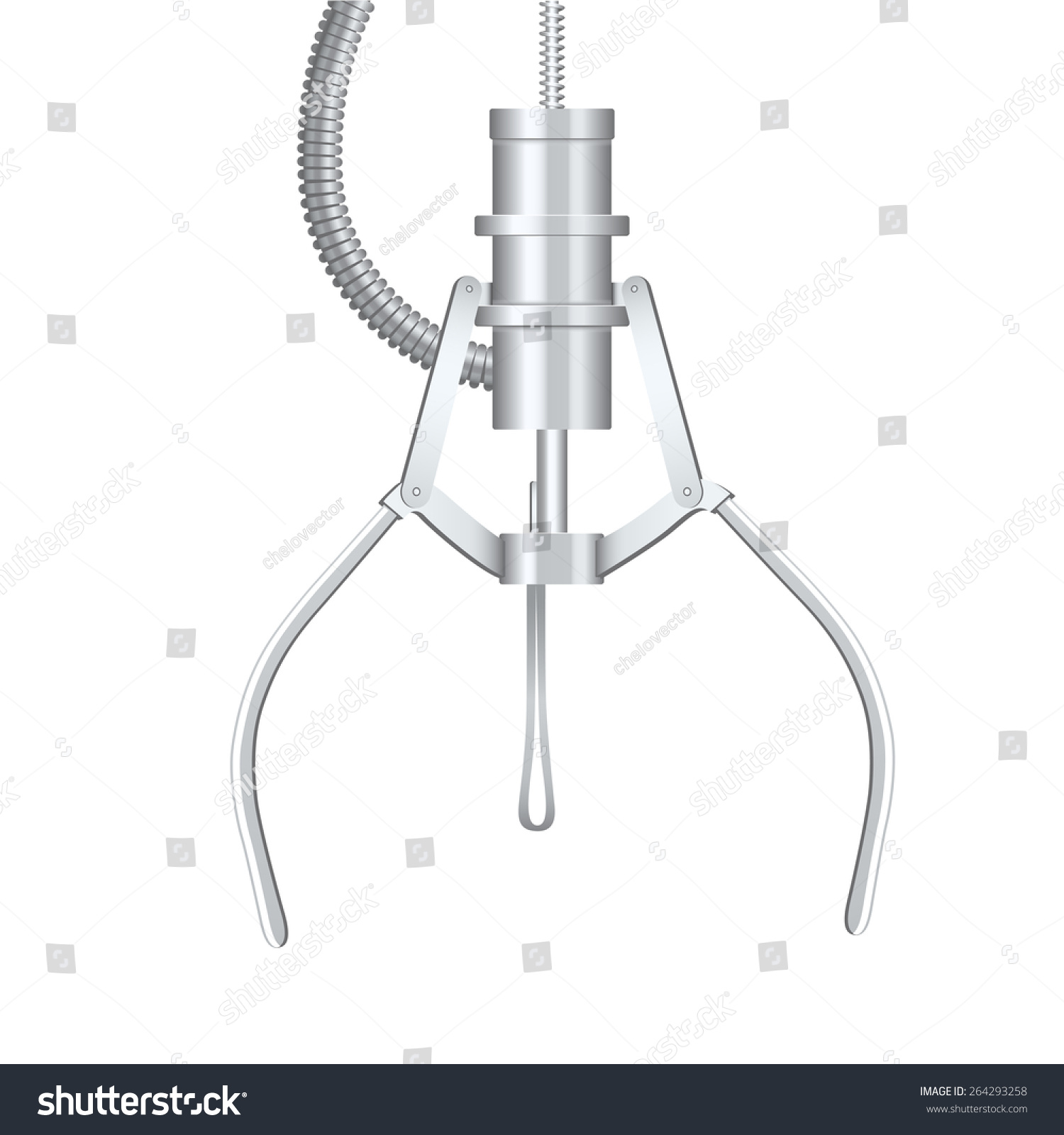 Vector Illustration Claw Game Device Stock Vector 264293258 - Shutterstock
