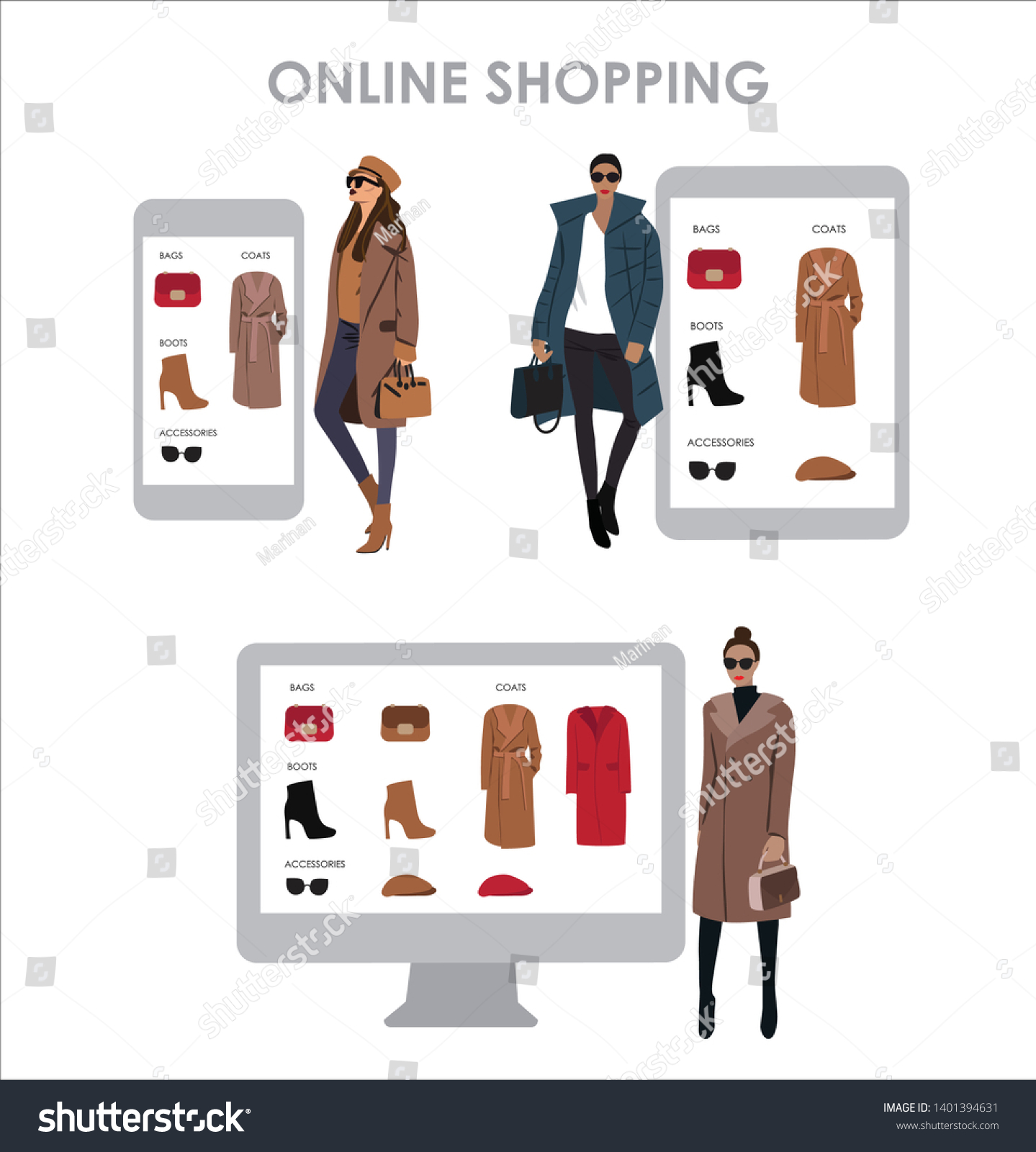 trendy shopping online