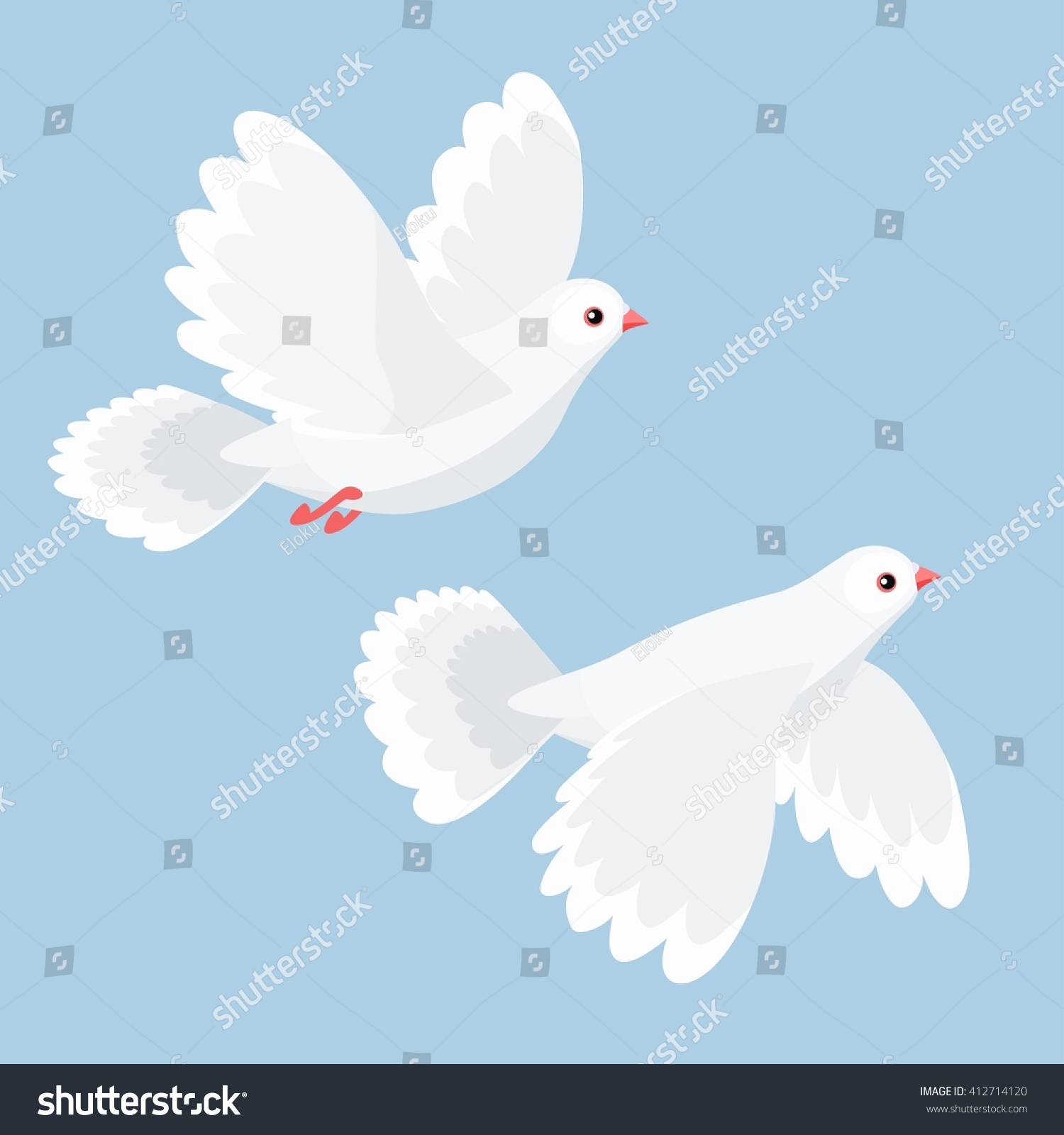 3,118 Vector peace cartoon dove flying Images, Stock Photos & Vectors ...