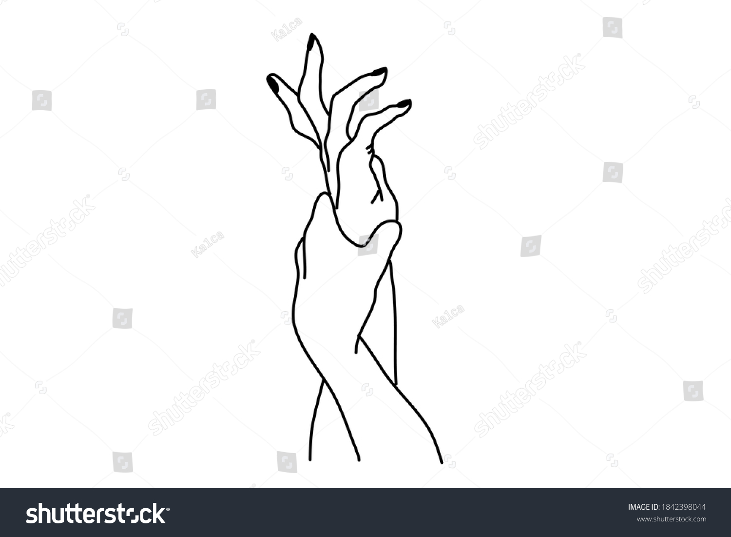 vector-illustration-two-hands-symbol-love-stock-vector-royalty-free