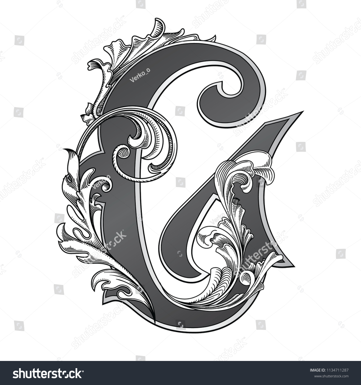 3,526 Ornate letter c Images, Stock Photos & Vectors | Shutterstock
