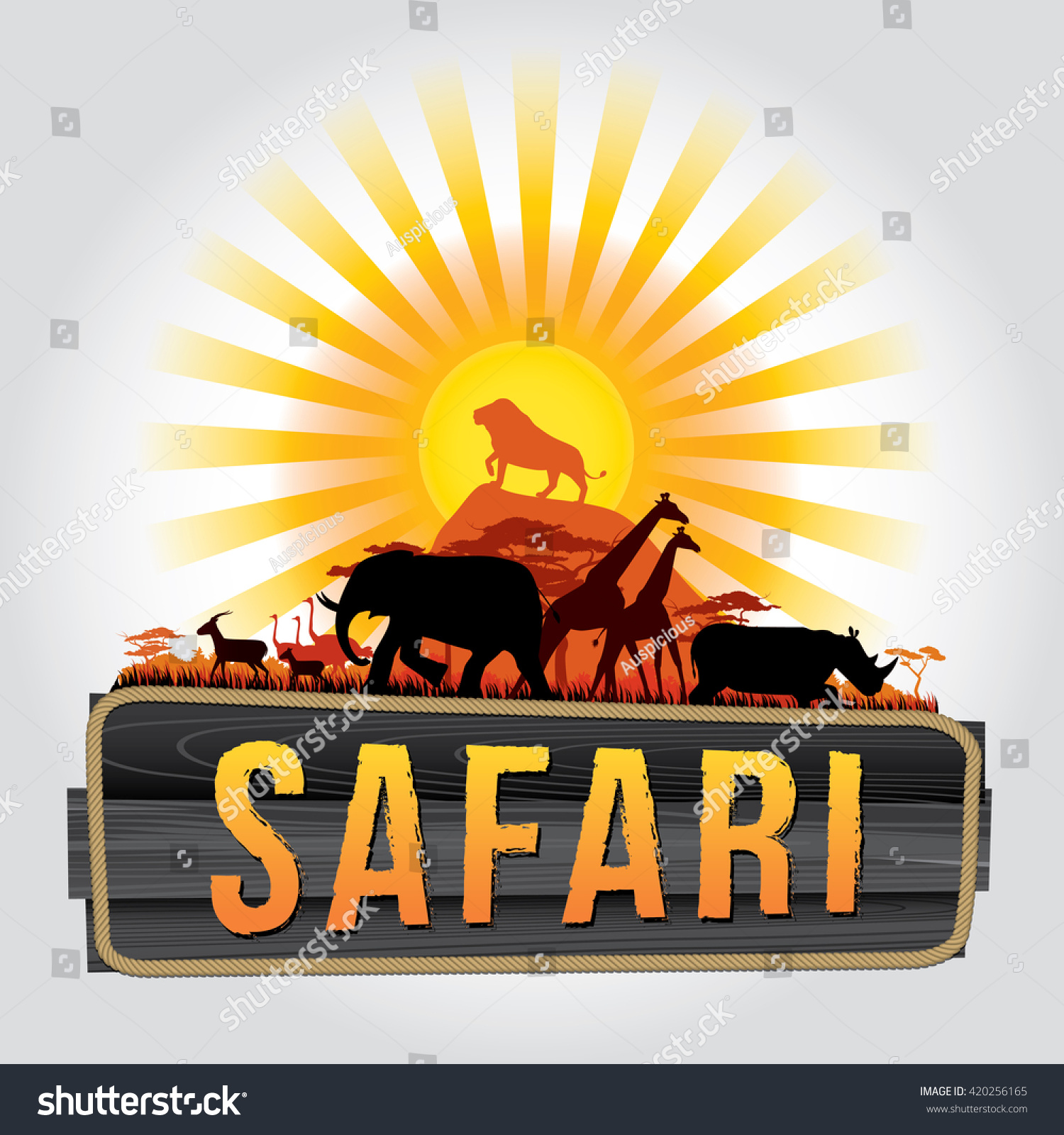 safari theme image
