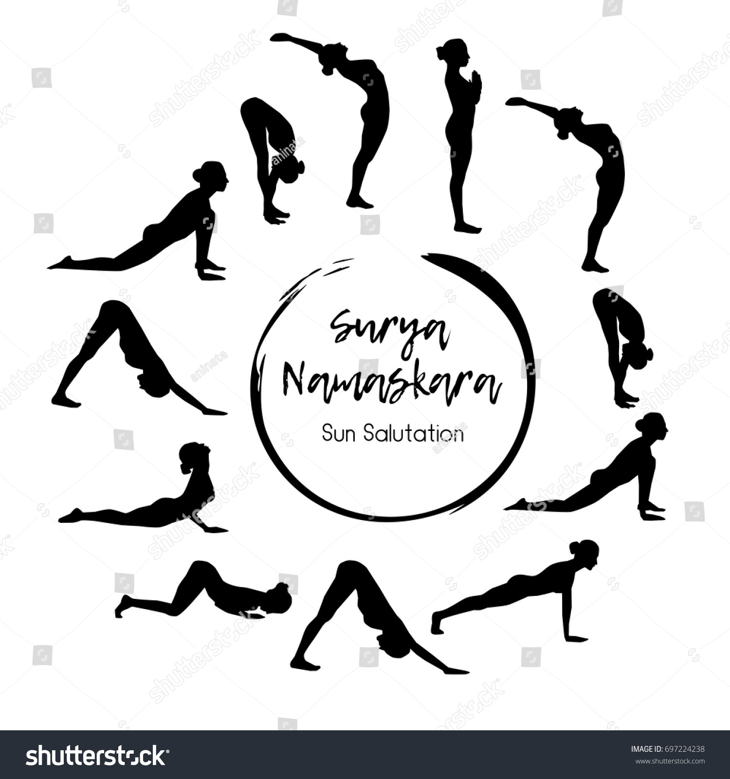 3,781 Surya yoga Images, Stock Photos & Vectors | Shutterstock