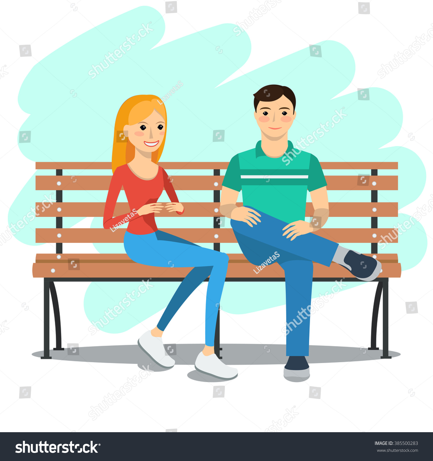 teen couple trying quiet