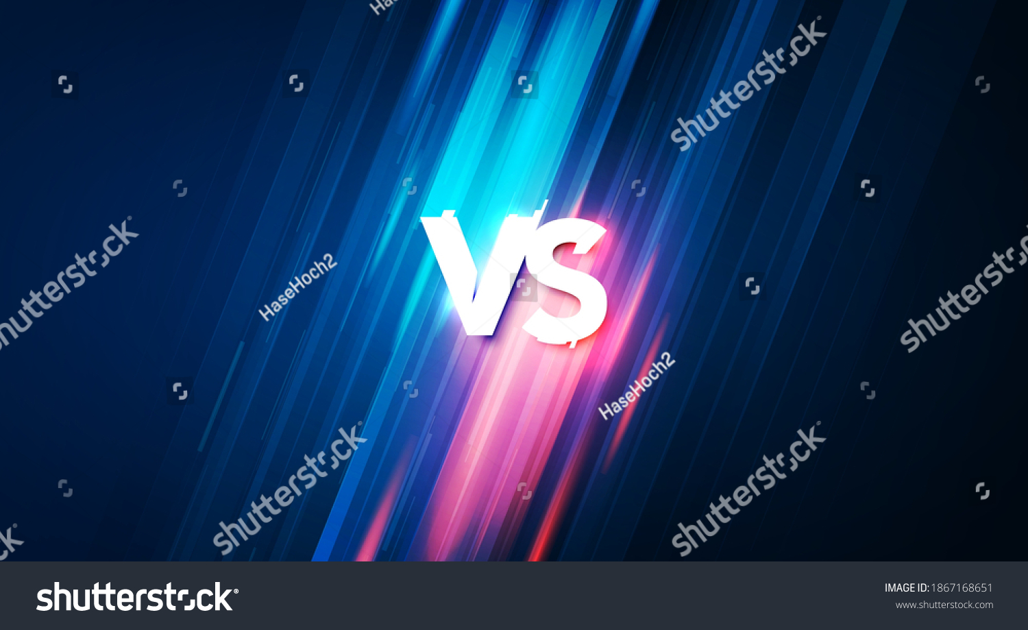 SVG of Vector Illustration Versus Screen For Fight, Battle Or Sport. VS Background Concept. svg