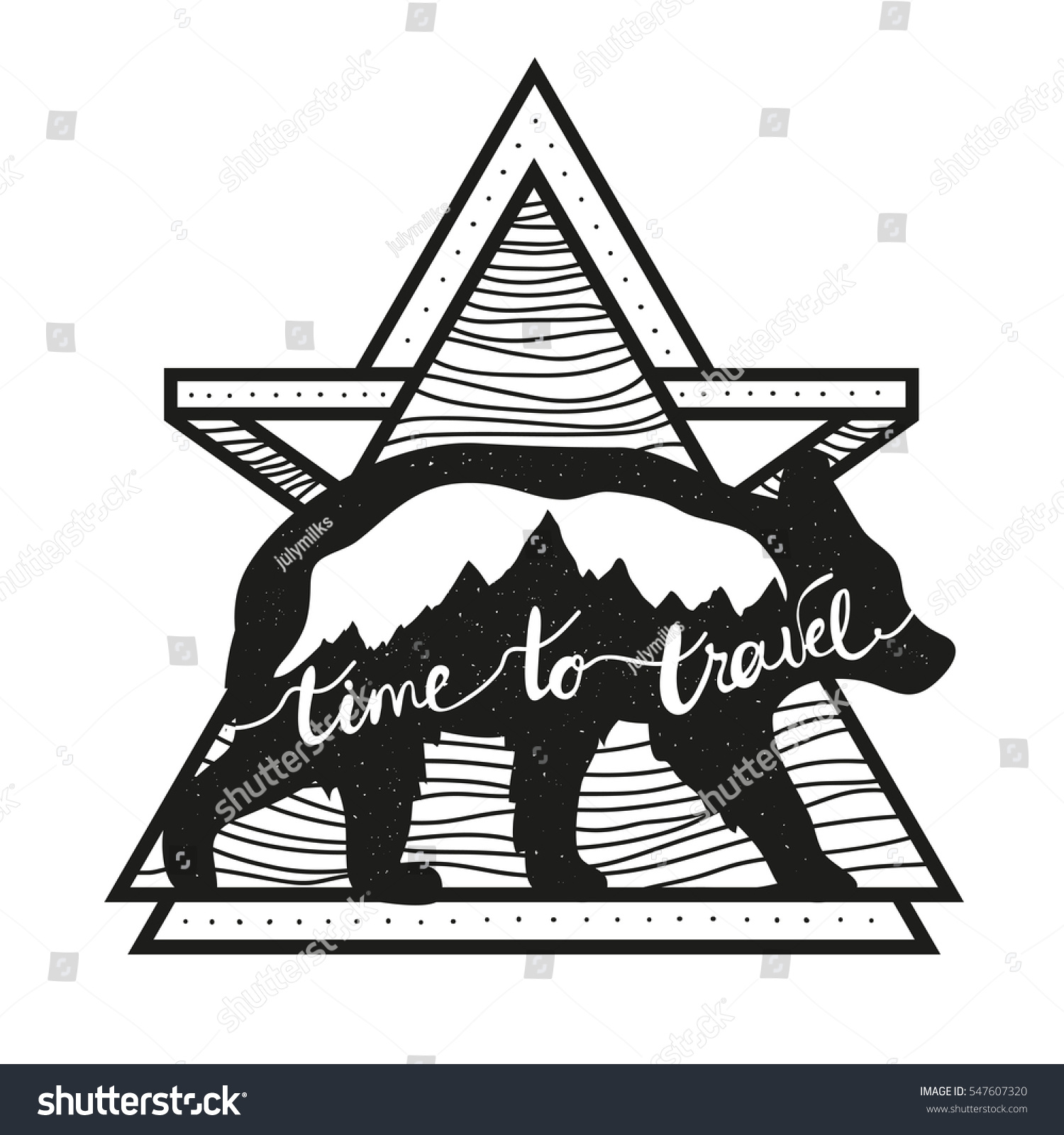 Free Free Mountain Range Bear Svg 675 SVG PNG EPS DXF File